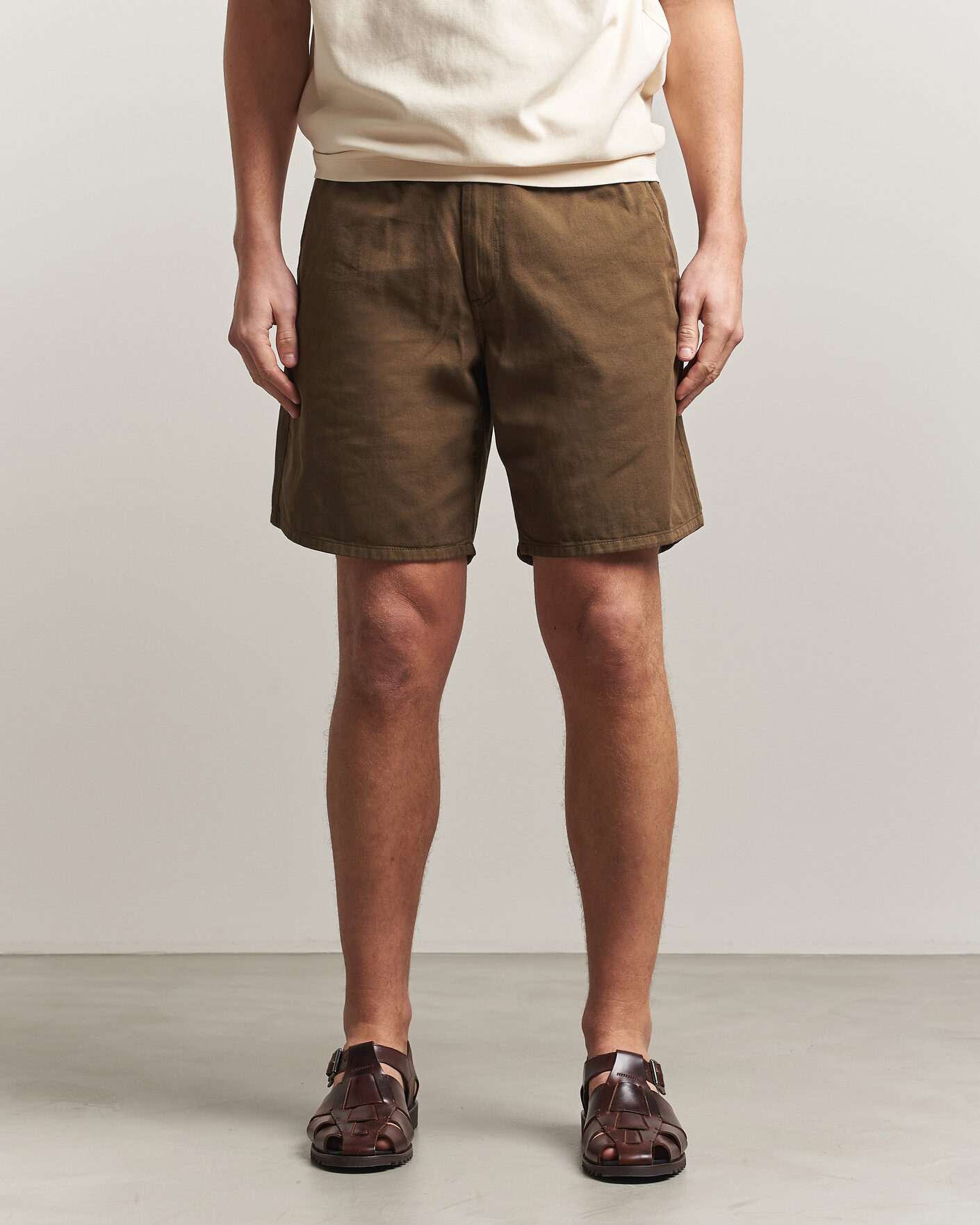 Herre | Shorts | Forét | Clay Light Shorts Algae Green