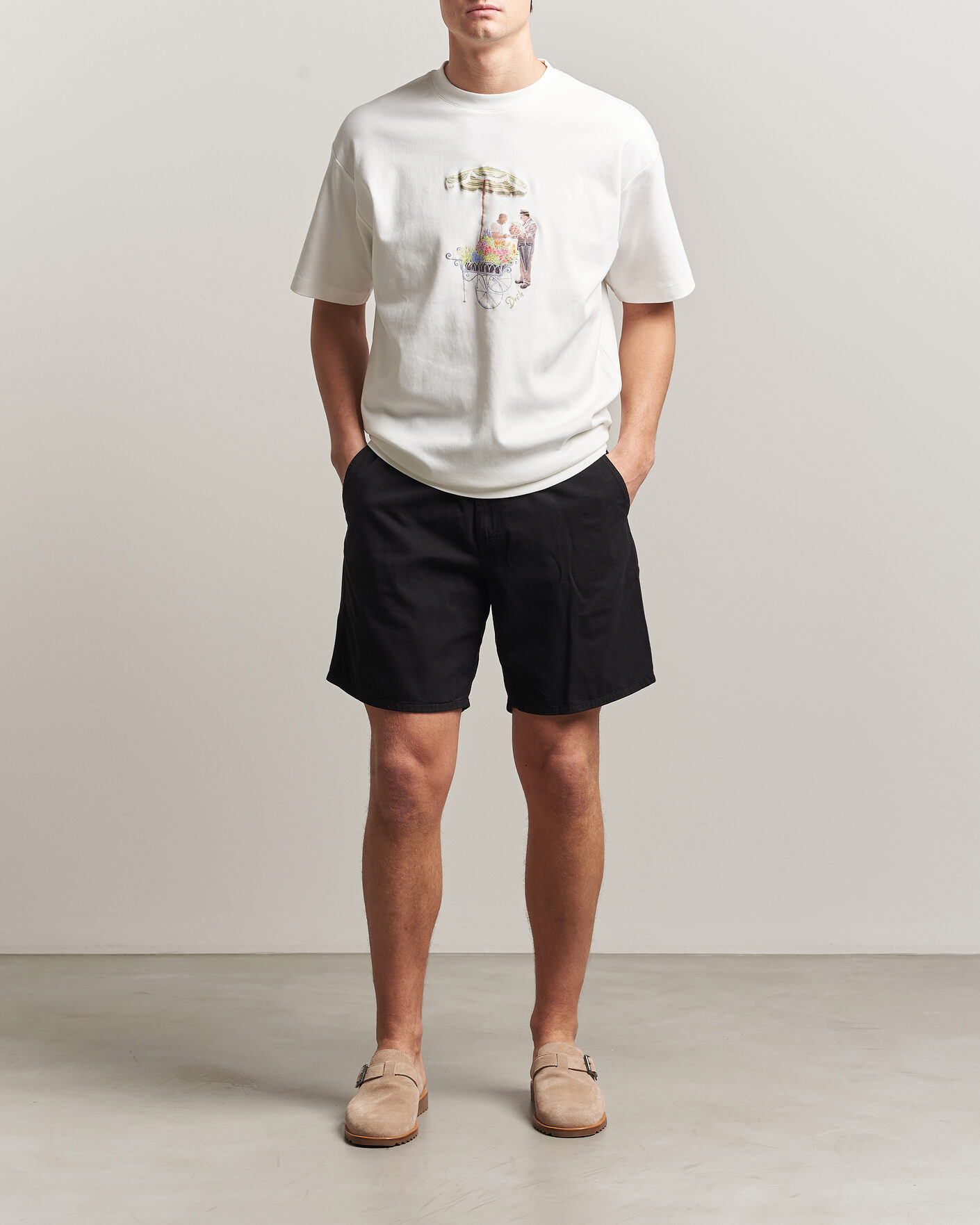 Herre | Shorts | Forét | Clay Light Shorts Black