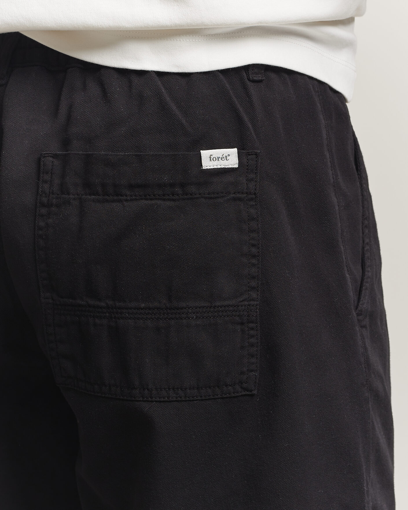 Herre | Shorts | Forét | Clay Light Shorts Black