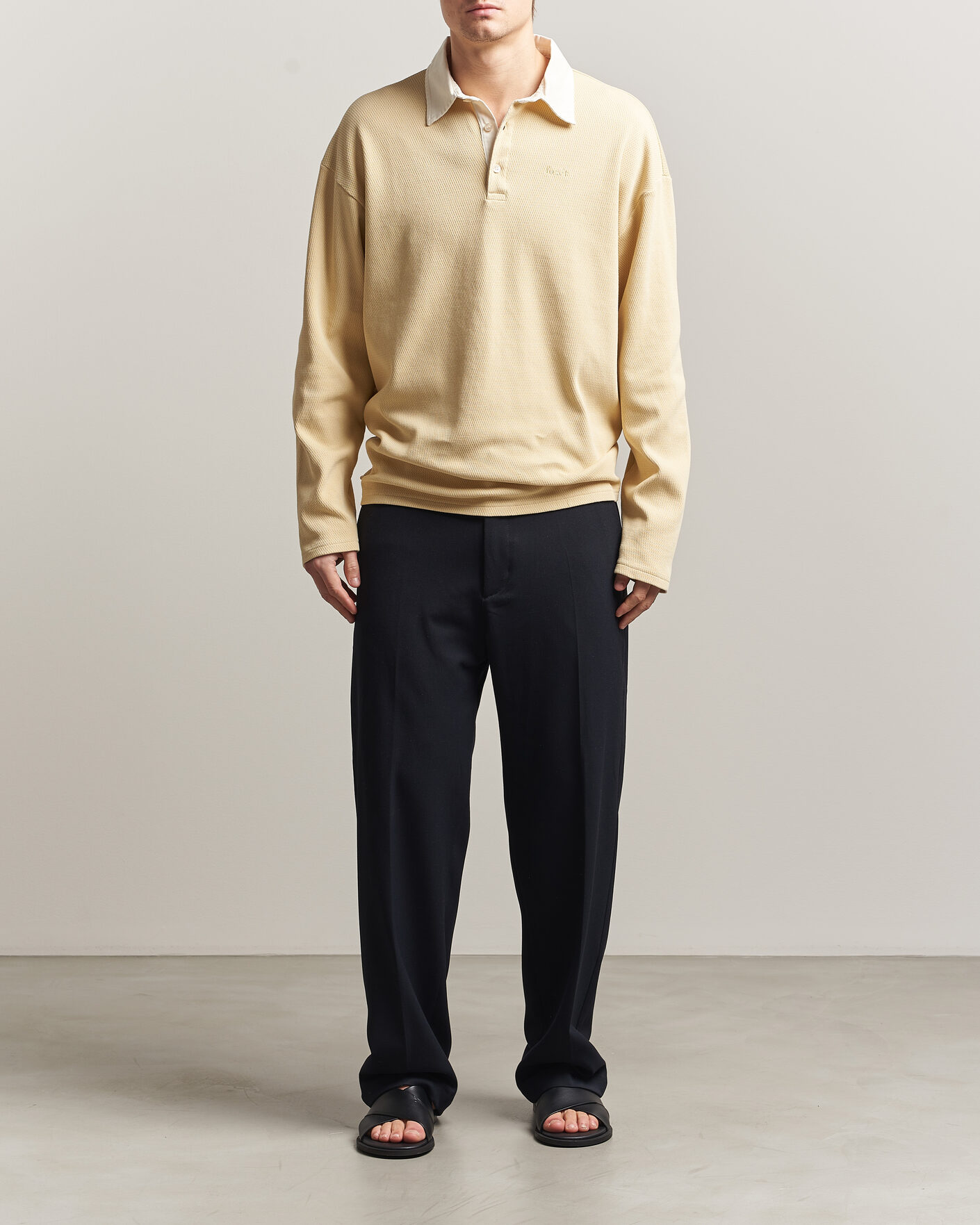 Herre | Trøjer | Forét | Match Rugby Structured Sweatshirt Vintage Yellow