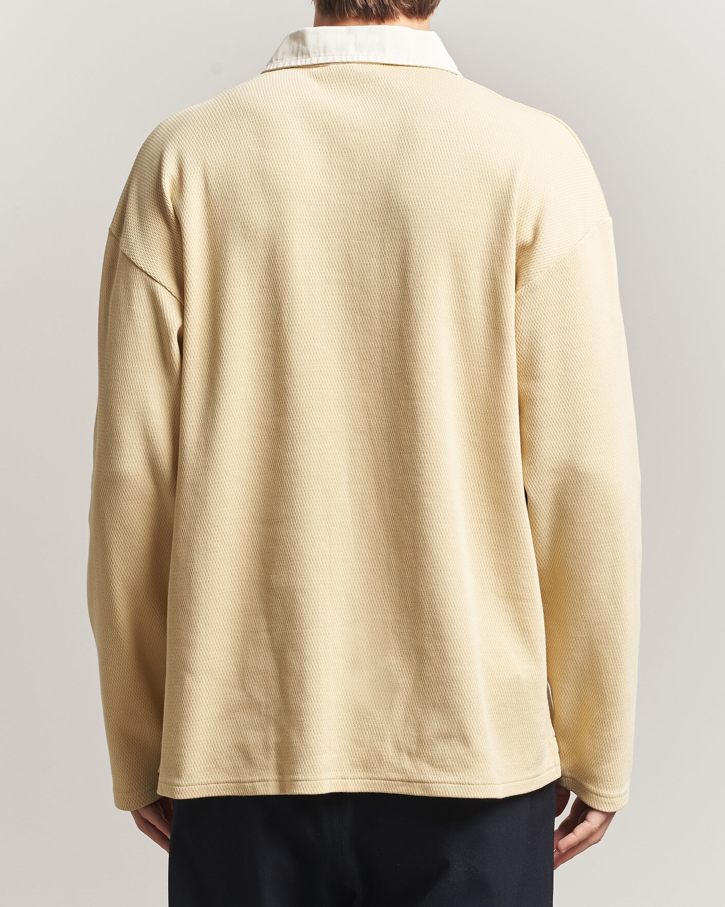 Herre | Trøjer | Forét | Match Rugby Structured Sweatshirt Vintage Yellow