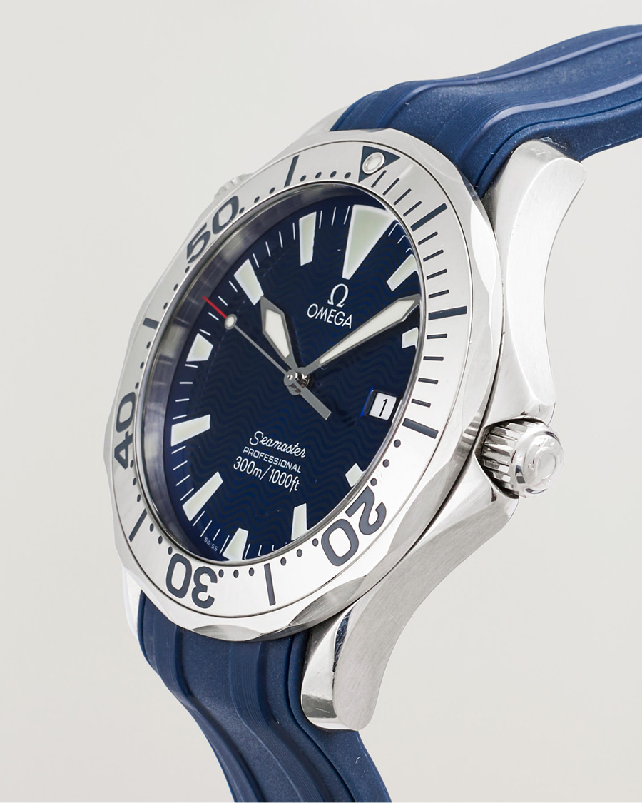 Herre | Omega Pre-Owned Seamaster 300M Electric Blue | Omega Pre-Owned | Seamaster 300M Electric Blue