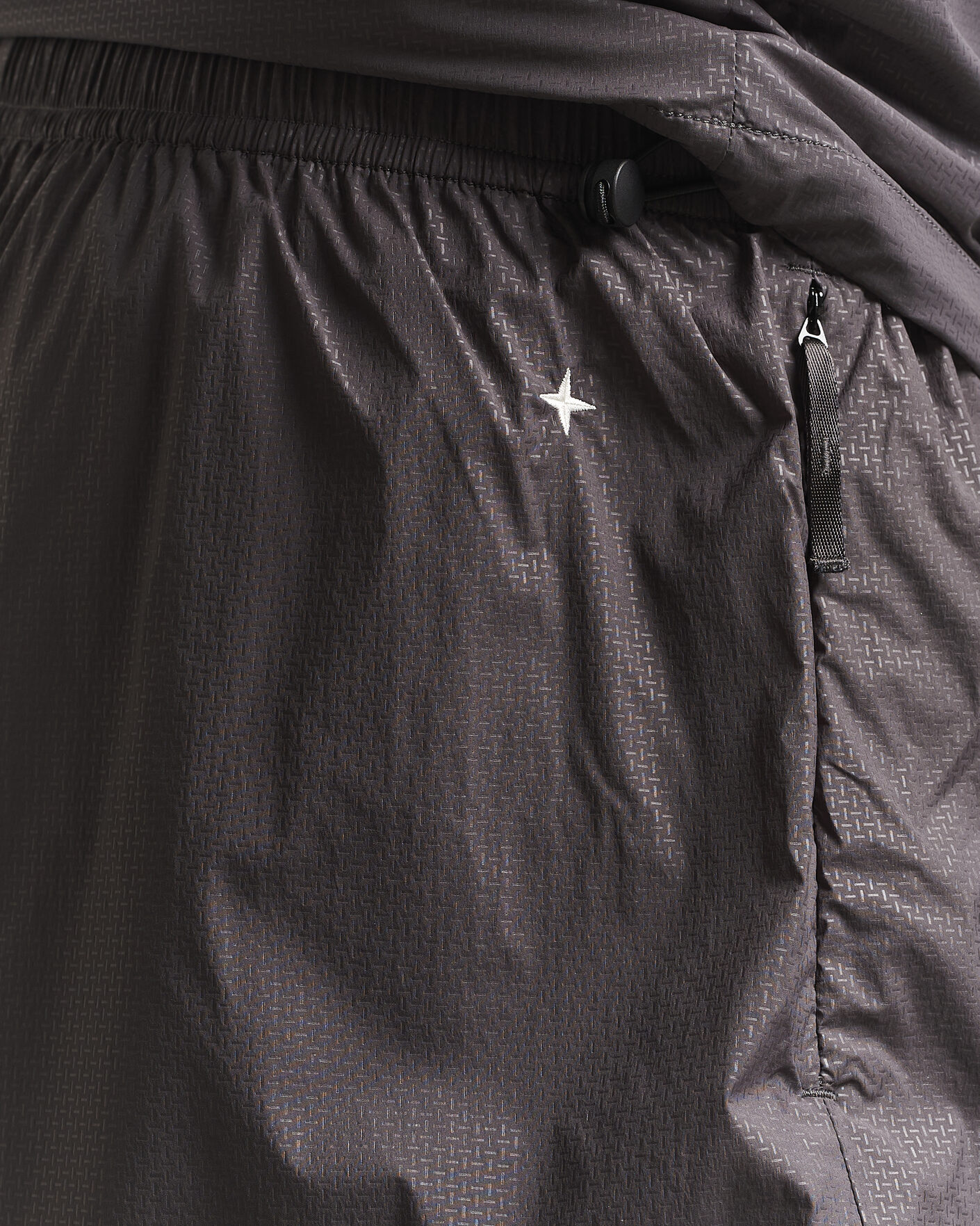 Herre | Shorts | Stone Island | Stellina Nylon Stretch Shorts Charcoal