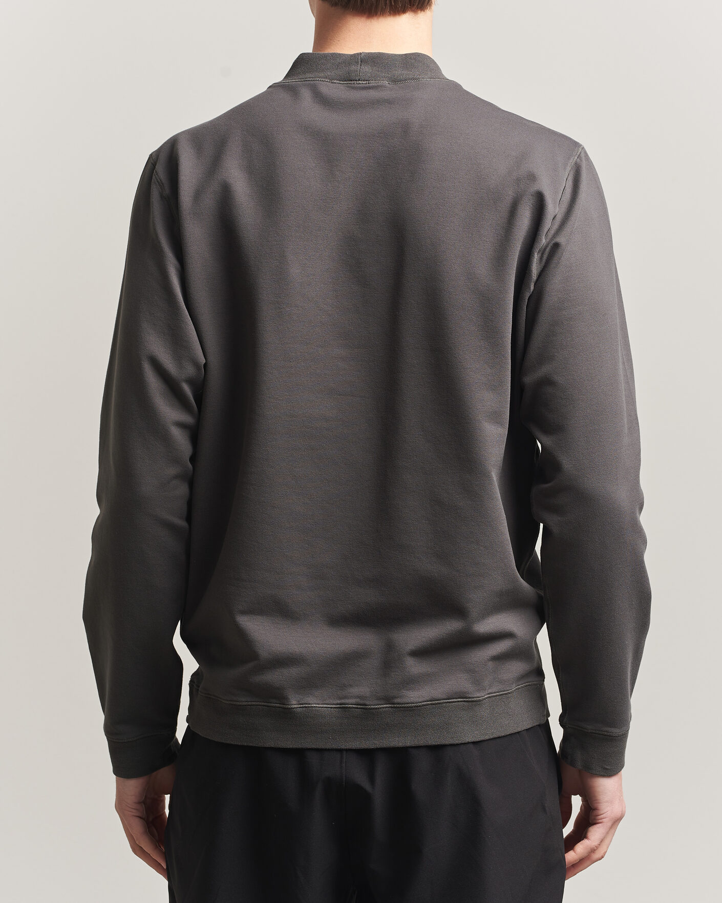 Herre | Trøjer | Stone Island | Stellina Cotton Sweatshirt Charcoal