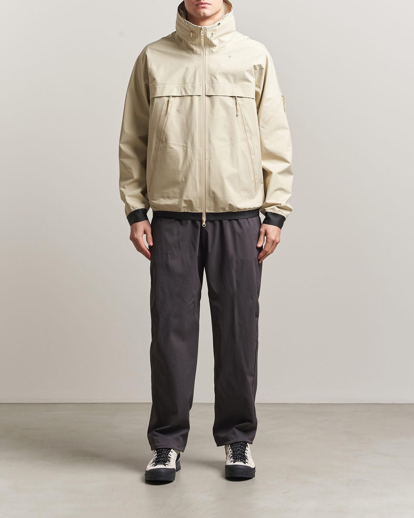 Herre | Jakker | Stone Island | Stellina GORE-TEX Hood Jacket Oats