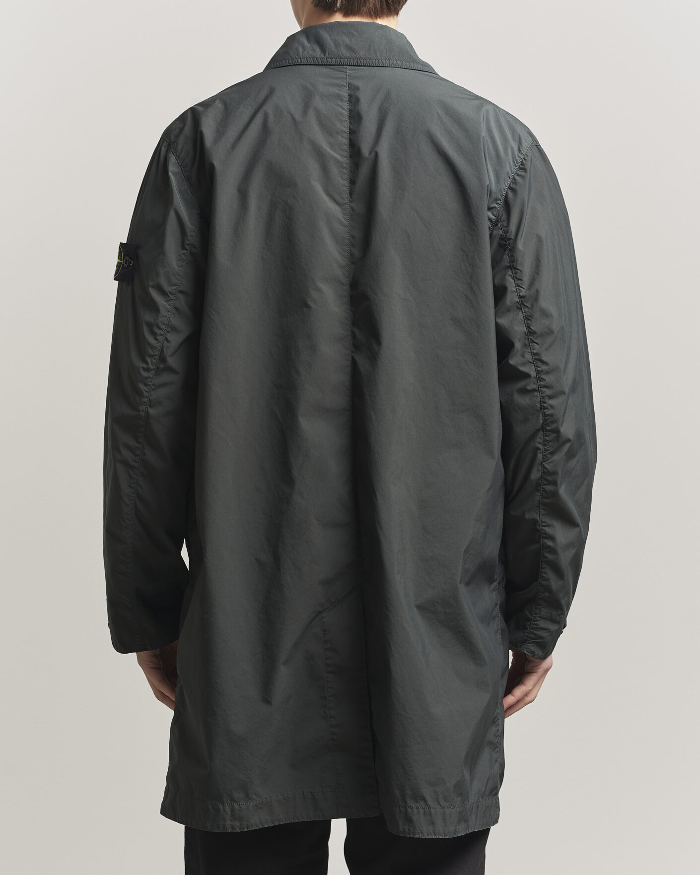 Herre | Jakker | Stone Island | Light Compact Car Coat Charcoal