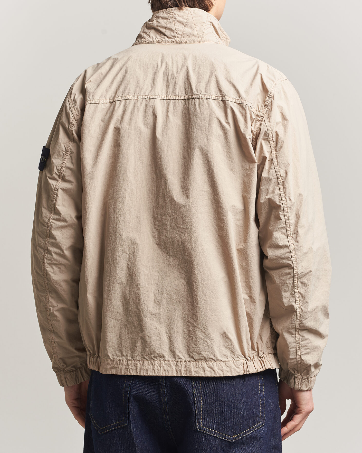 Herre | Jakker | Stone Island | Nylon Smerigliato-TC Stand Collar Jacket Desert