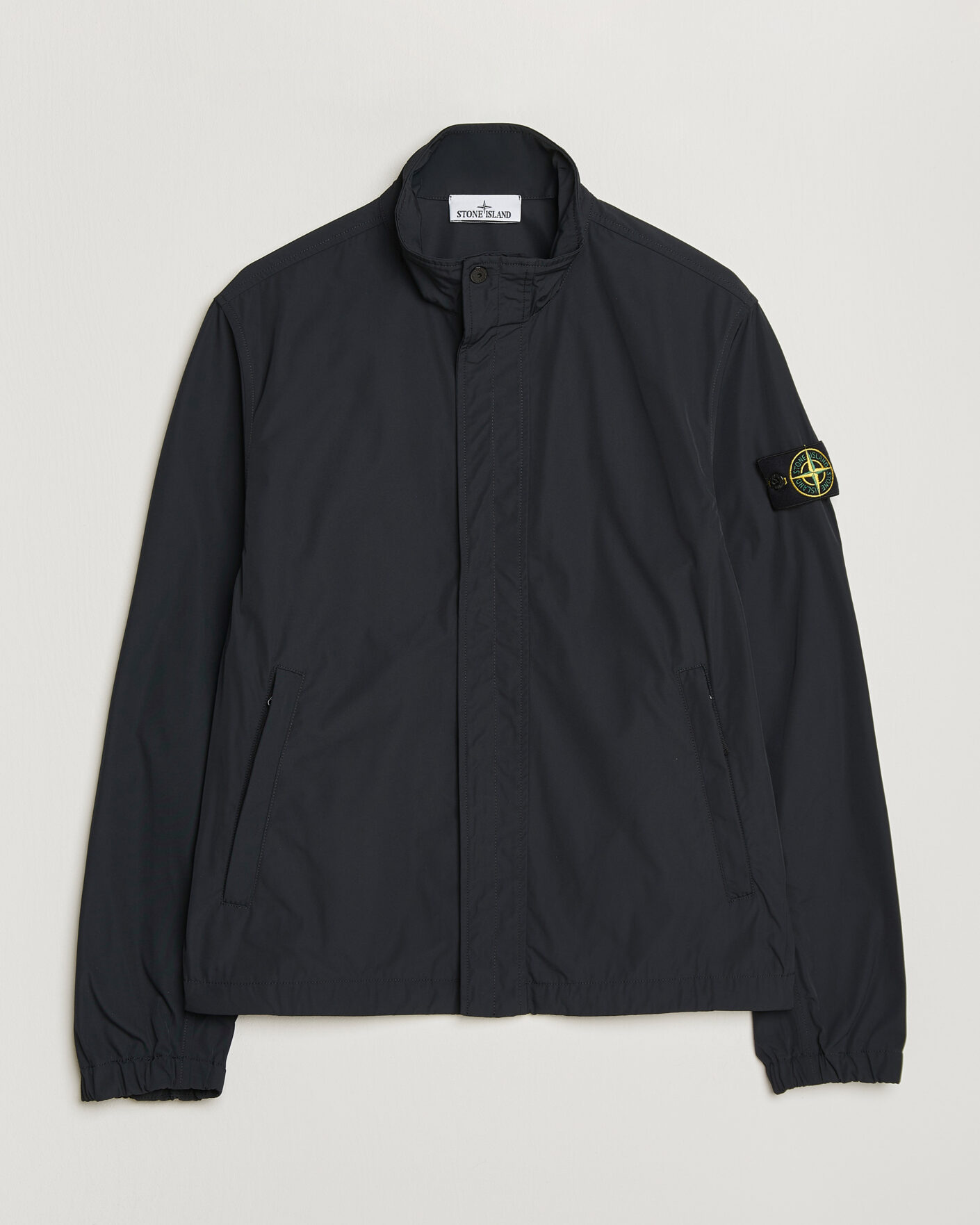 Herre | Jakker | Stone Island | Micro Twill Stand Collar Jacket Black