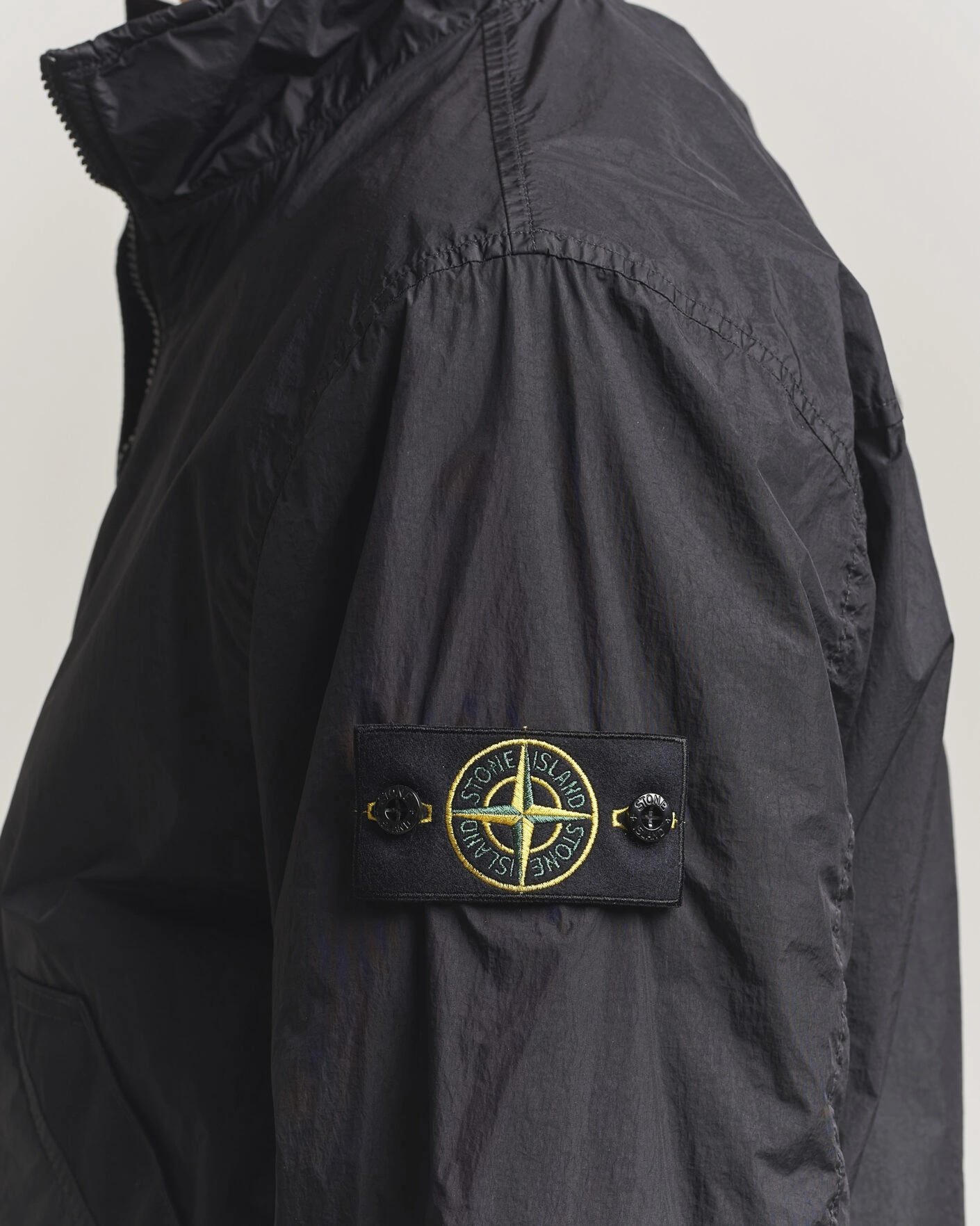 Herre | Jakker | Stone Island | Crinkle Reps Short Jacket Black