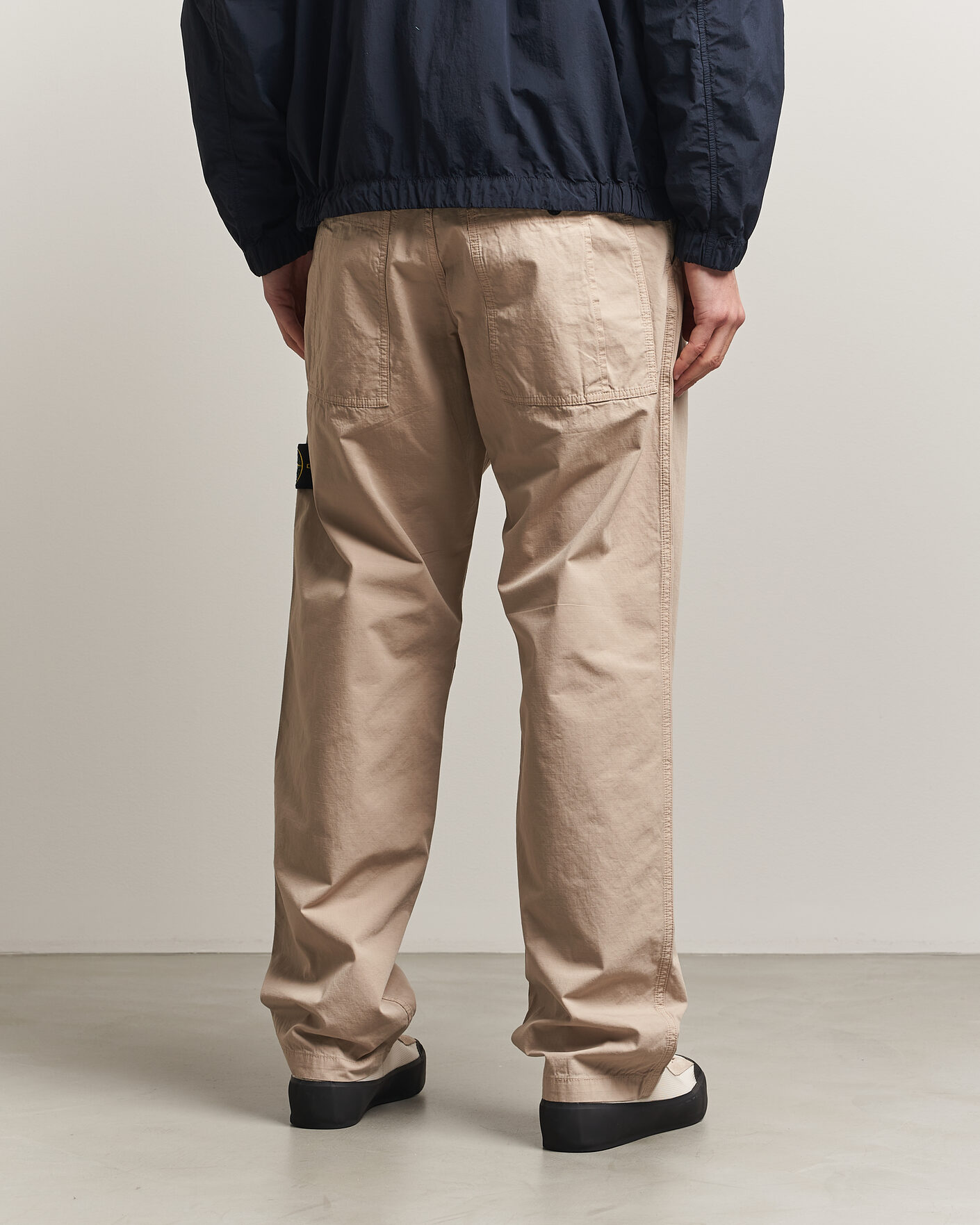 Herre | Bukser | Stone Island | Cotton Ripstop Trousers Desert