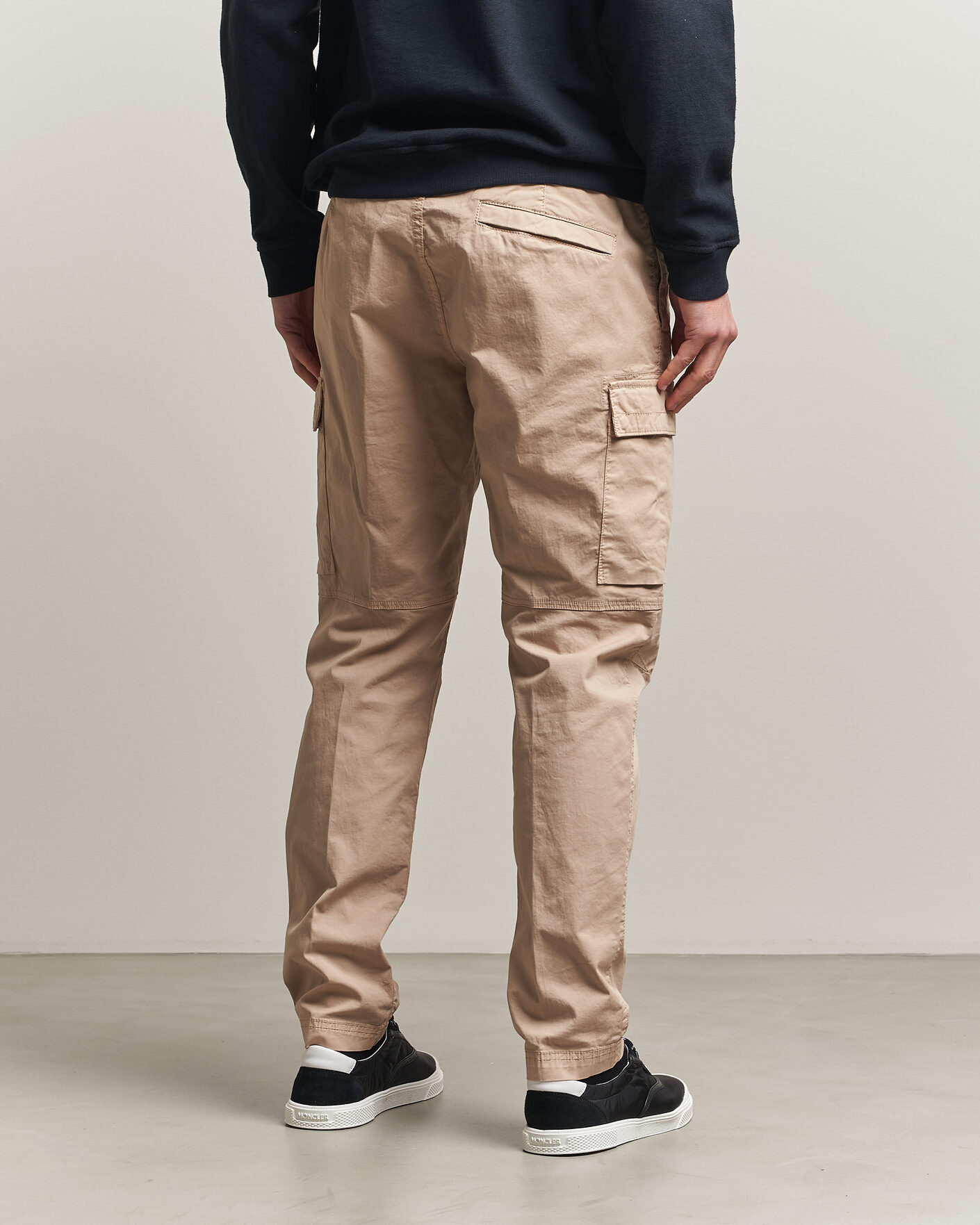 Herre | Bukser | Stone Island | Stretch Cotton Twill Cargo Trousers Desert