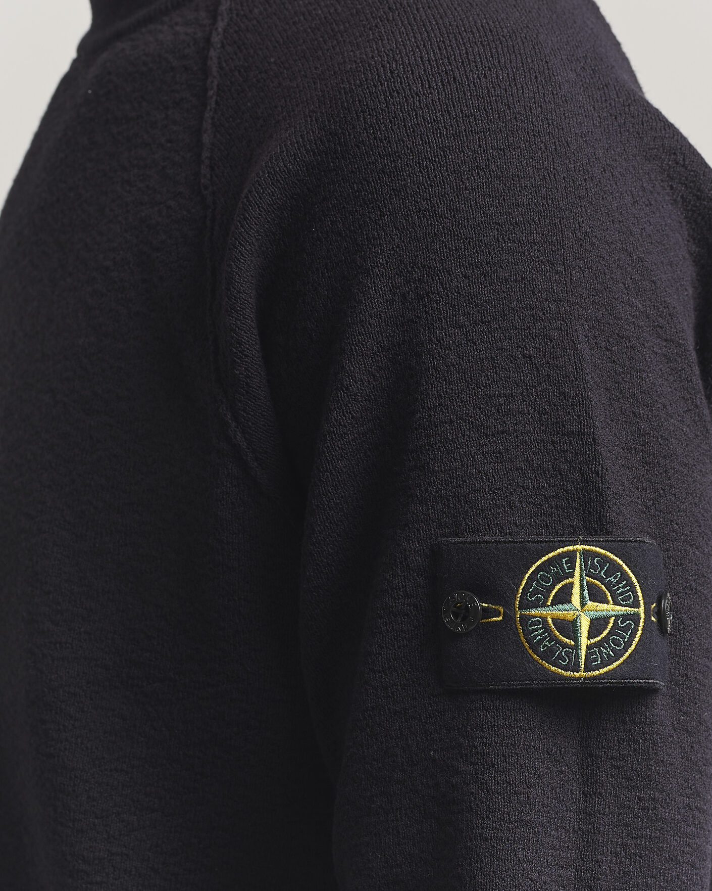 Herre | Trøjer | Stone Island | Raw Hand Organic Cotton Crewneck Navy