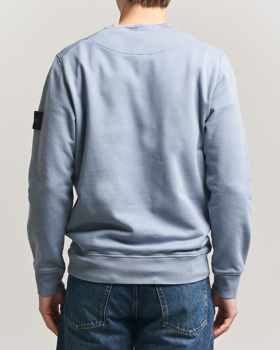 Herre | Trøjer | Stone Island | Garment Dyed Fleece Sweatshirt Dark Blue
