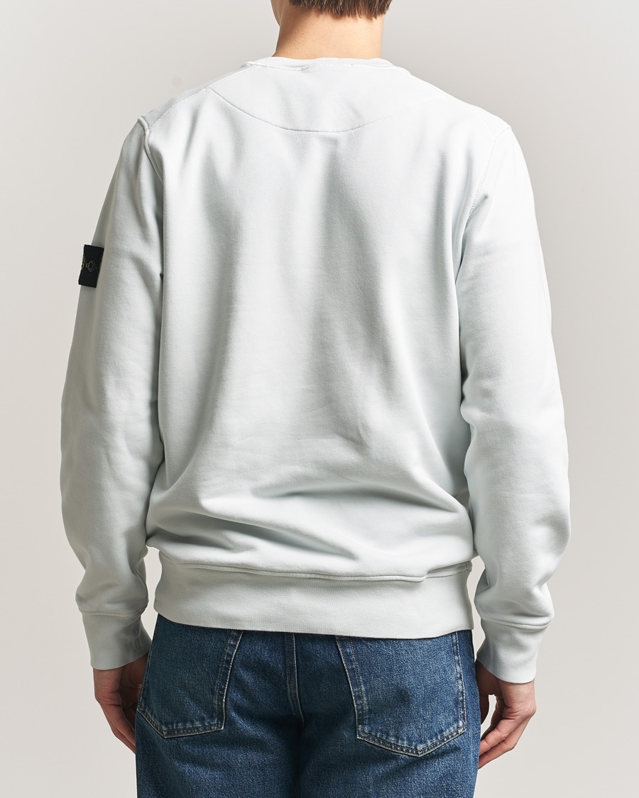 Herre | Trøjer | Stone Island | Garment Dyed Fleece Sweatshirt Sky Blue