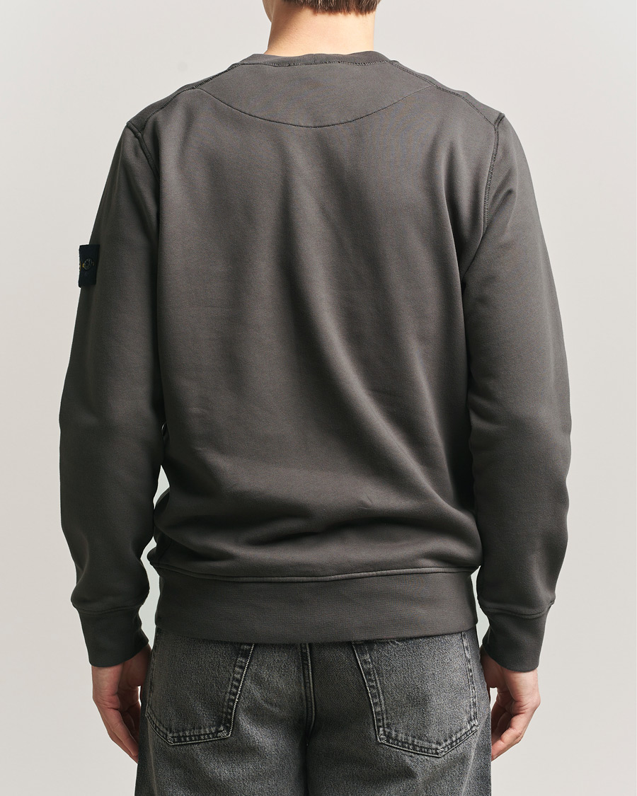 Herre | Trøjer | Stone Island | Garment Dyed Fleece Sweatshirt Charcoal