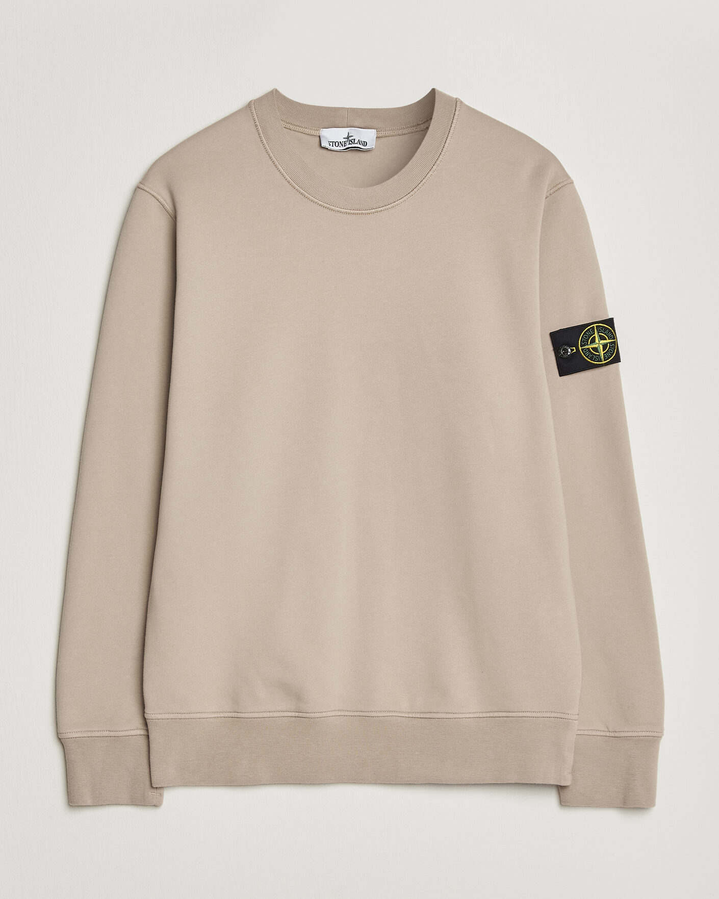 Herre | Trøjer | Stone Island | Garment Dyed Fleece Sweatshirt Desert