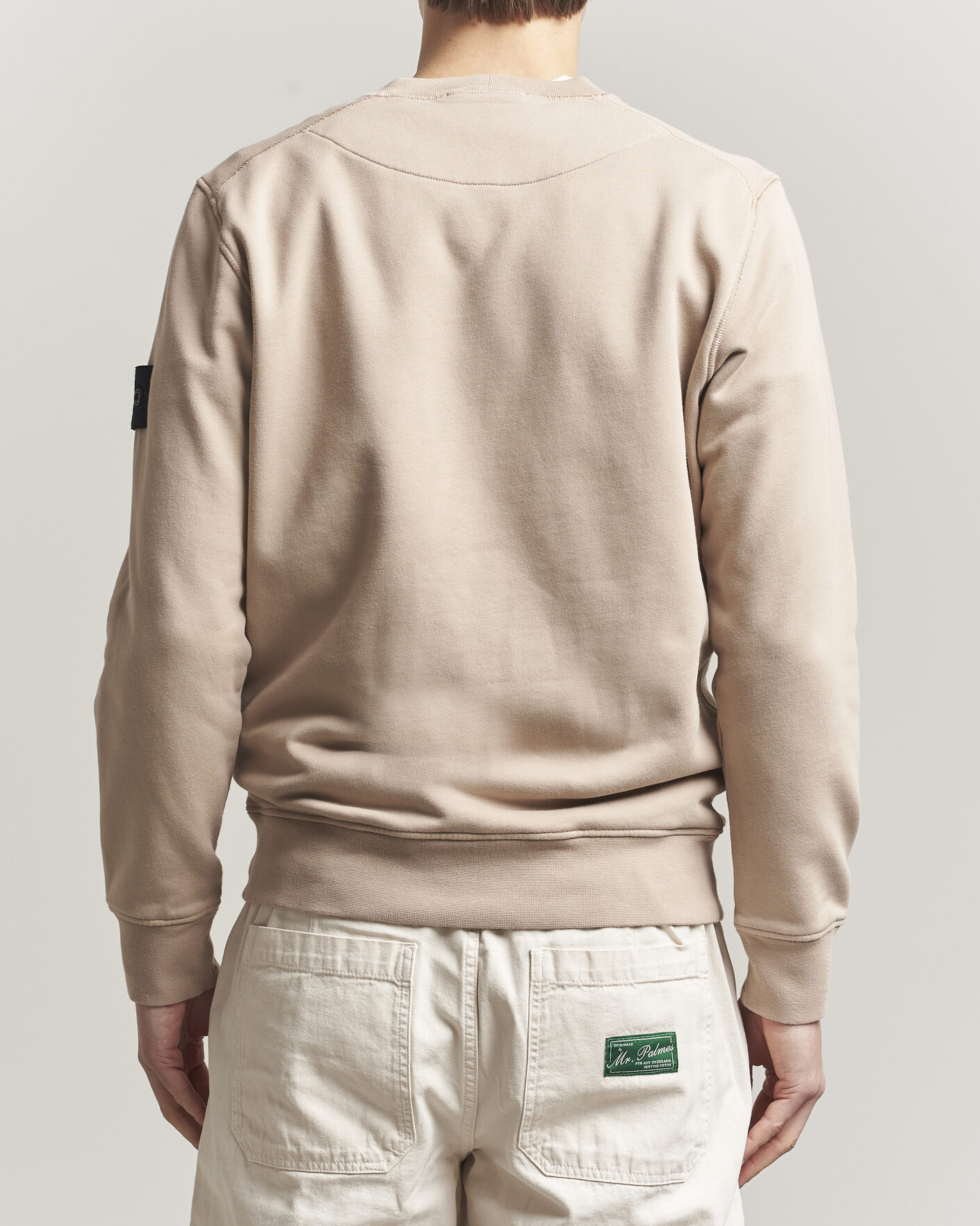 Herre | Trøjer | Stone Island | Garment Dyed Fleece Sweatshirt Desert