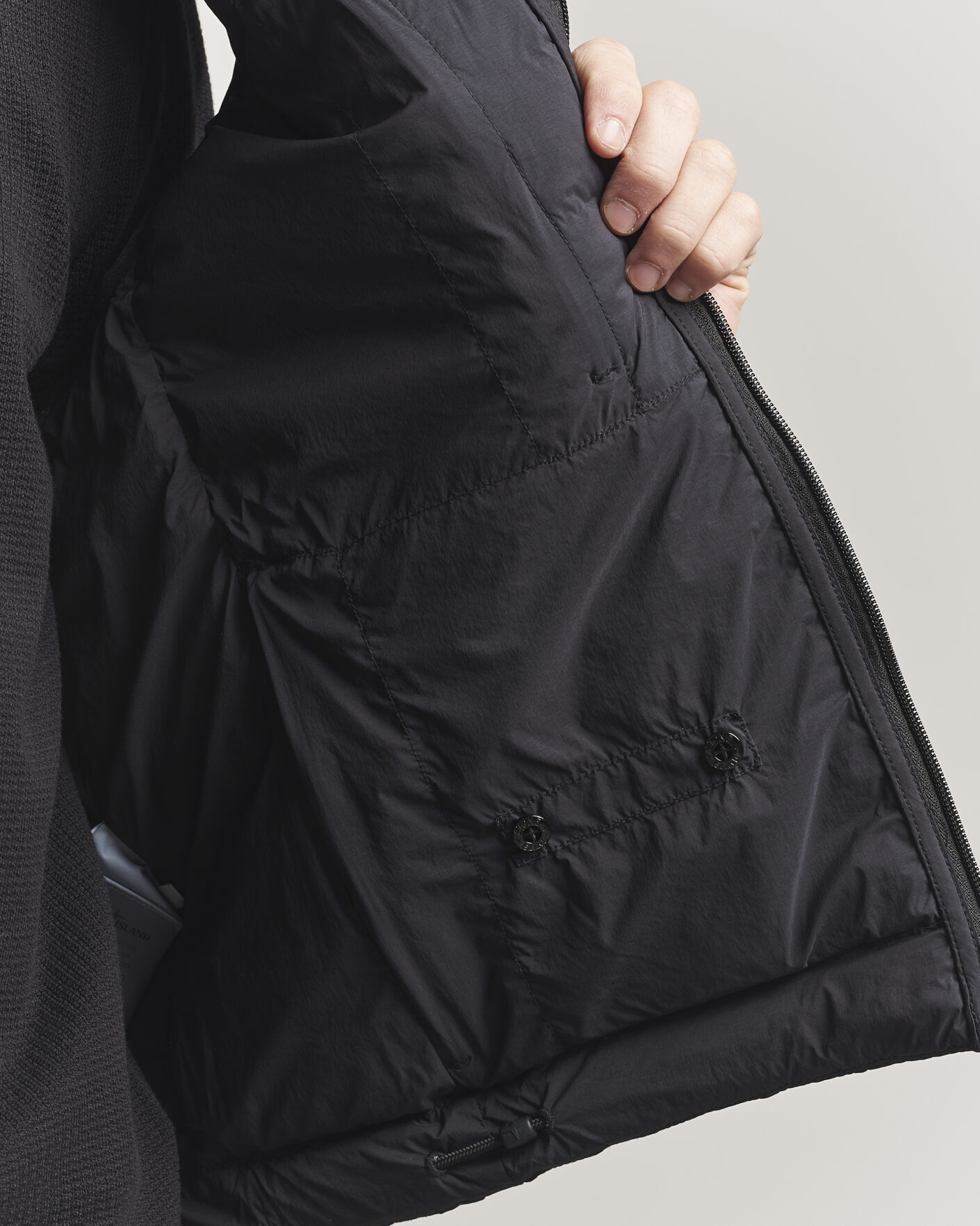 Herre | Veste | Stone Island | Nylon Down Vest Black