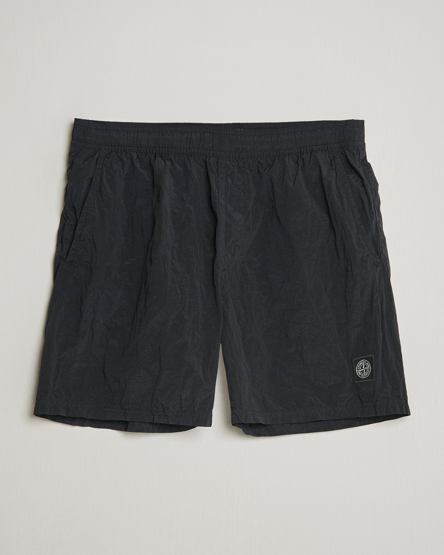 Herre | Badebukser | Stone Island | Nylon Metal Econyl Swimshorts Black