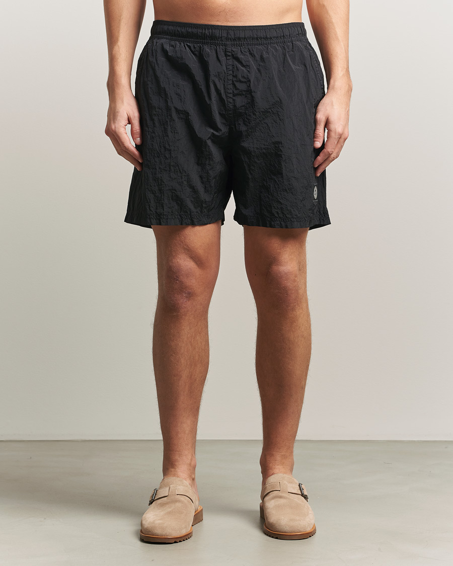 Herre | Badebukser | Stone Island | Nylon Metal Econyl Swimshorts Black