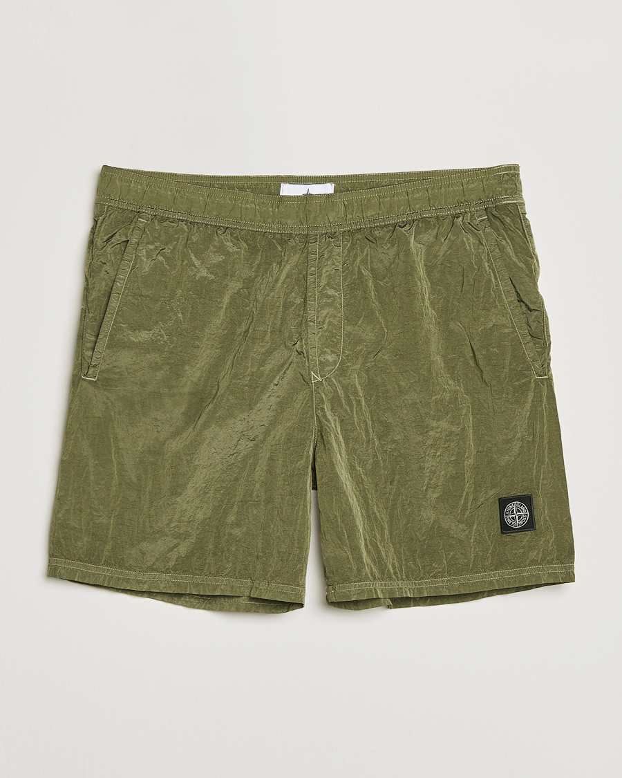 Herre | Badebukser | Stone Island | Nylon Metal Econyl Swimshorts Military Green