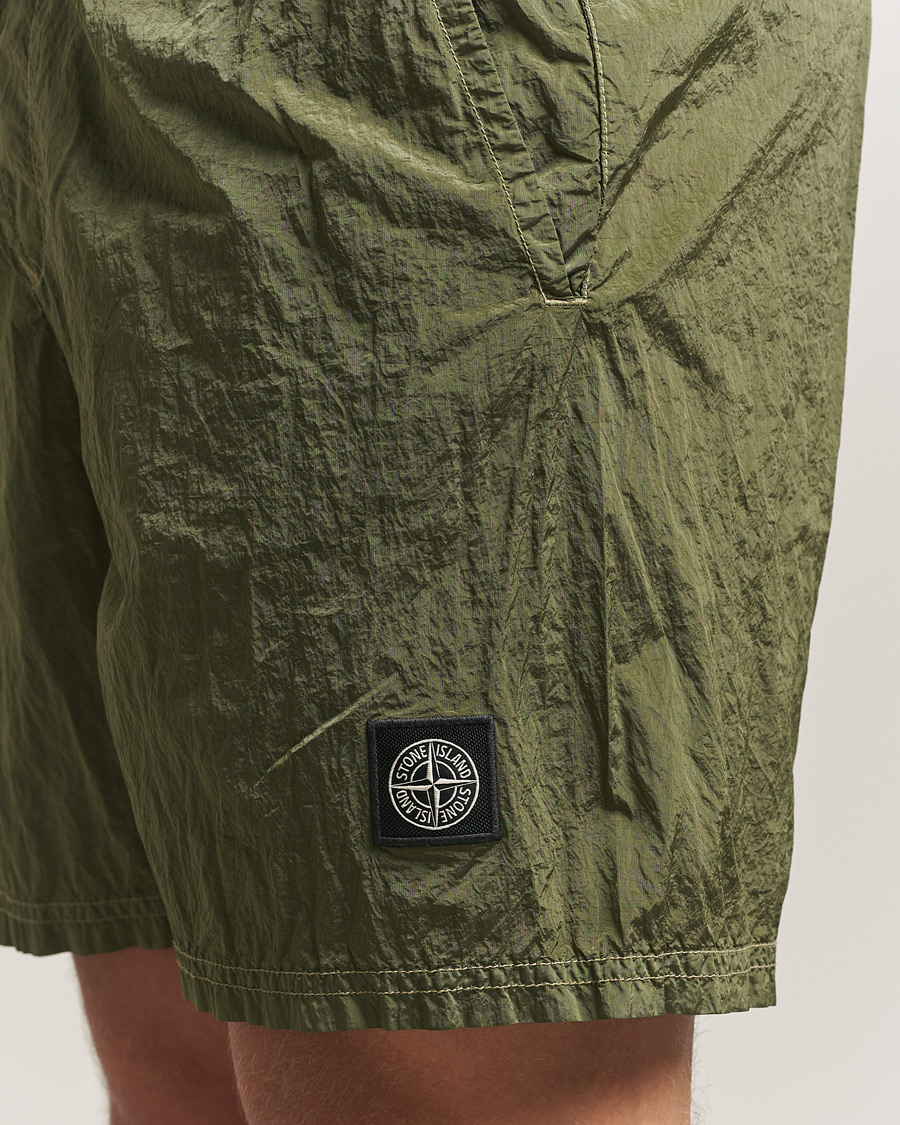Herre | Badebukser | Stone Island | Nylon Metal Econyl Swimshorts Military Green