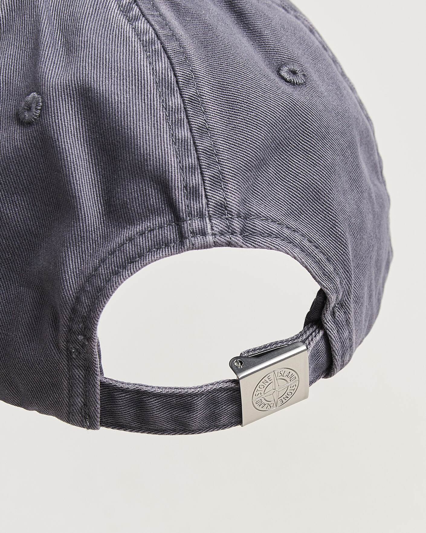 Herre | Hatte & kasketter | Stone Island | Cotton Gabardine Cap Blue/Grey