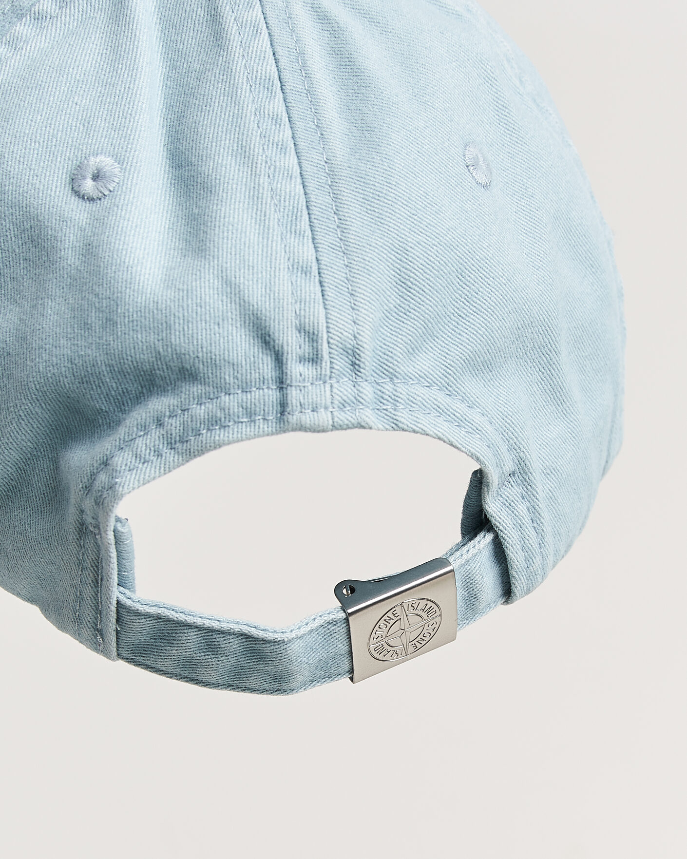 Herre | Hatte & kasketter | Stone Island | Cotton Gabardine Cap Dusty Blue