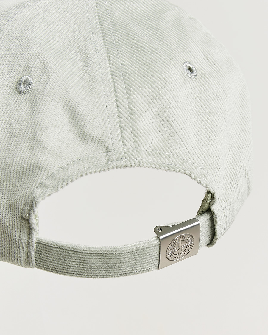 Herre | Hatte & kasketter | Stone Island | Micro Cord Cotton Cap Sage