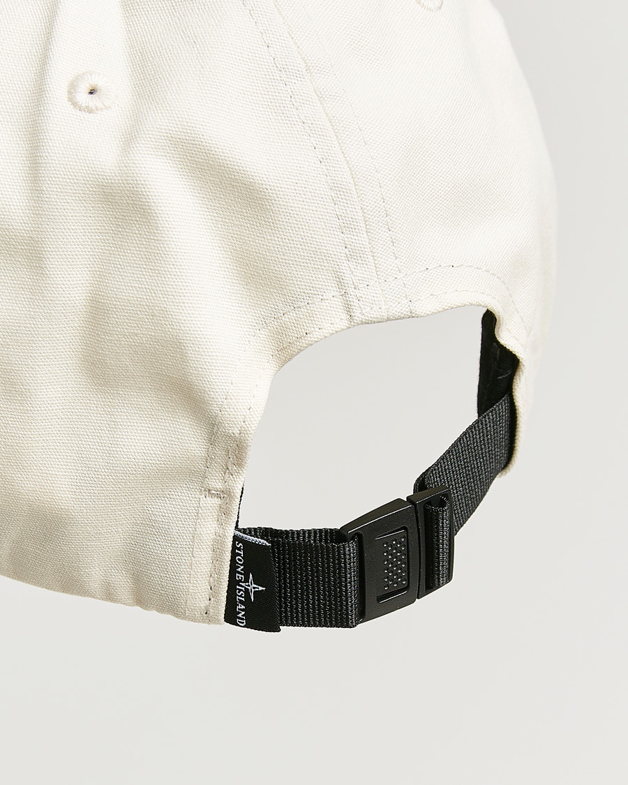 Herre | Hatte & kasketter | Stone Island | Classic Cotton Logo Cap Ivory