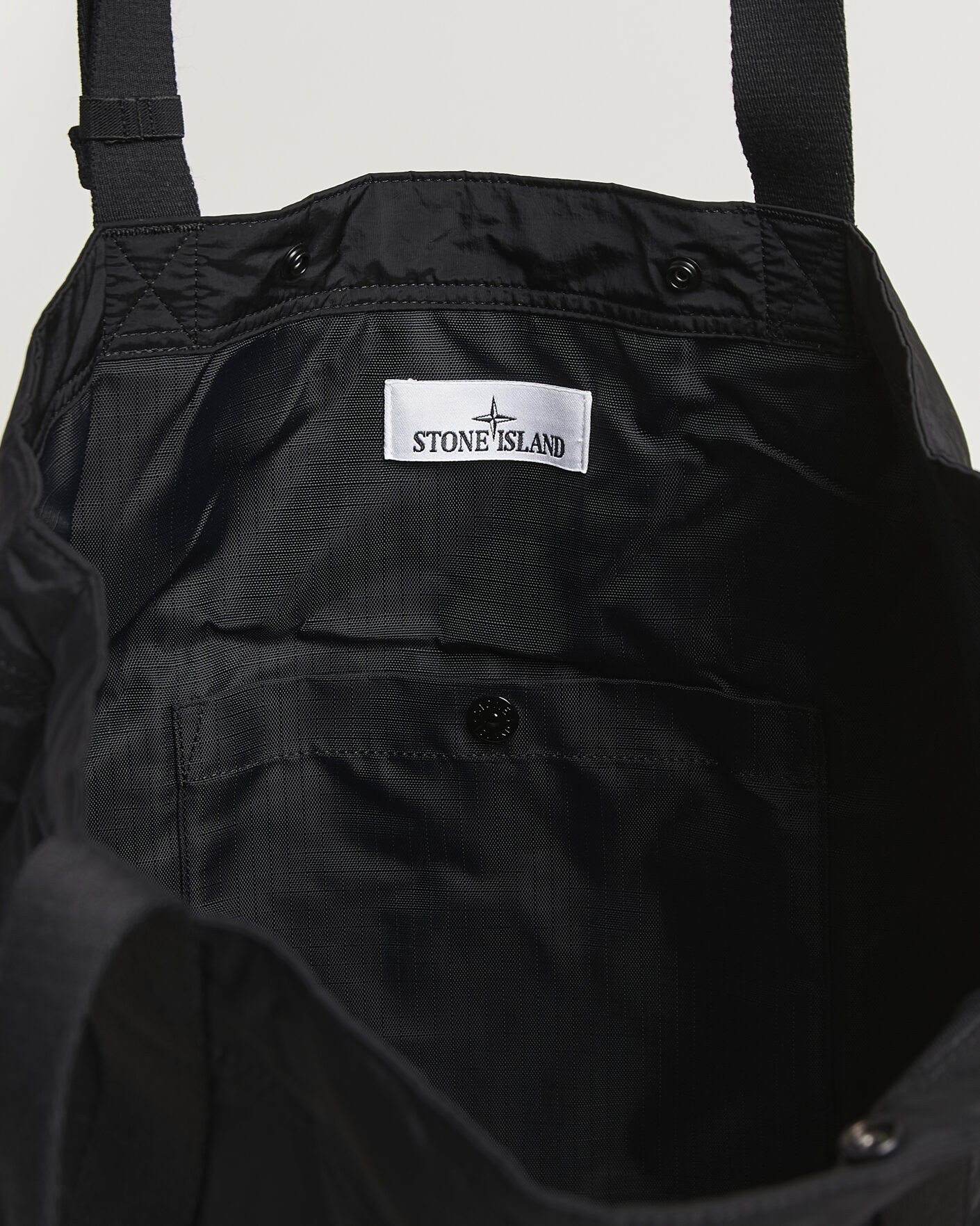 Herre | Tasker | Stone Island | Nylon Tote Bag Black