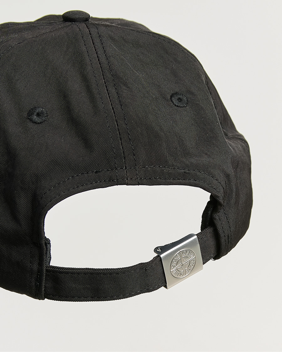 Herre | Hatte & kasketter | Stone Island | Nylon Oxford Cap Black