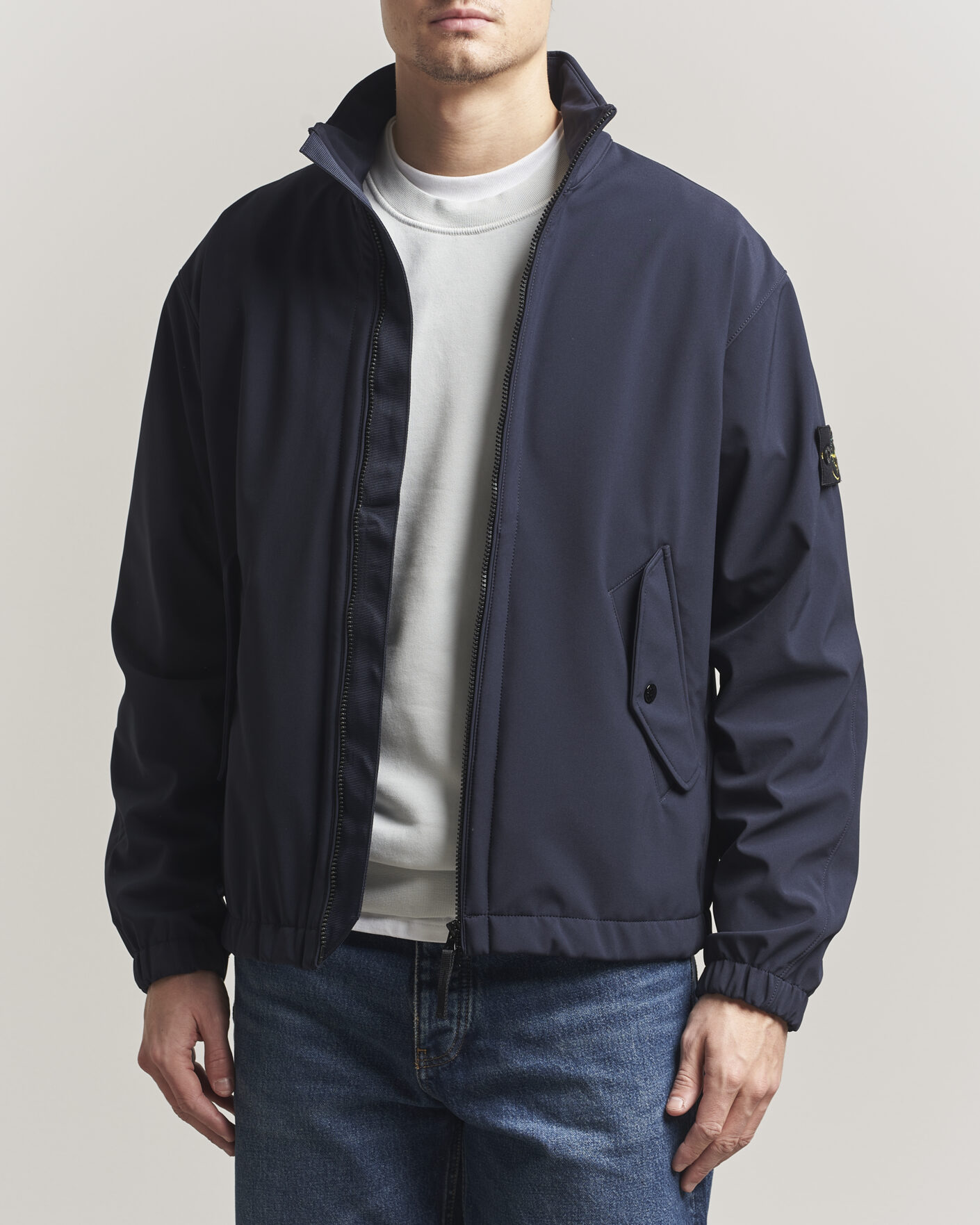 Herre | Jakker | Stone Island | Soft Shell Jacket Navy