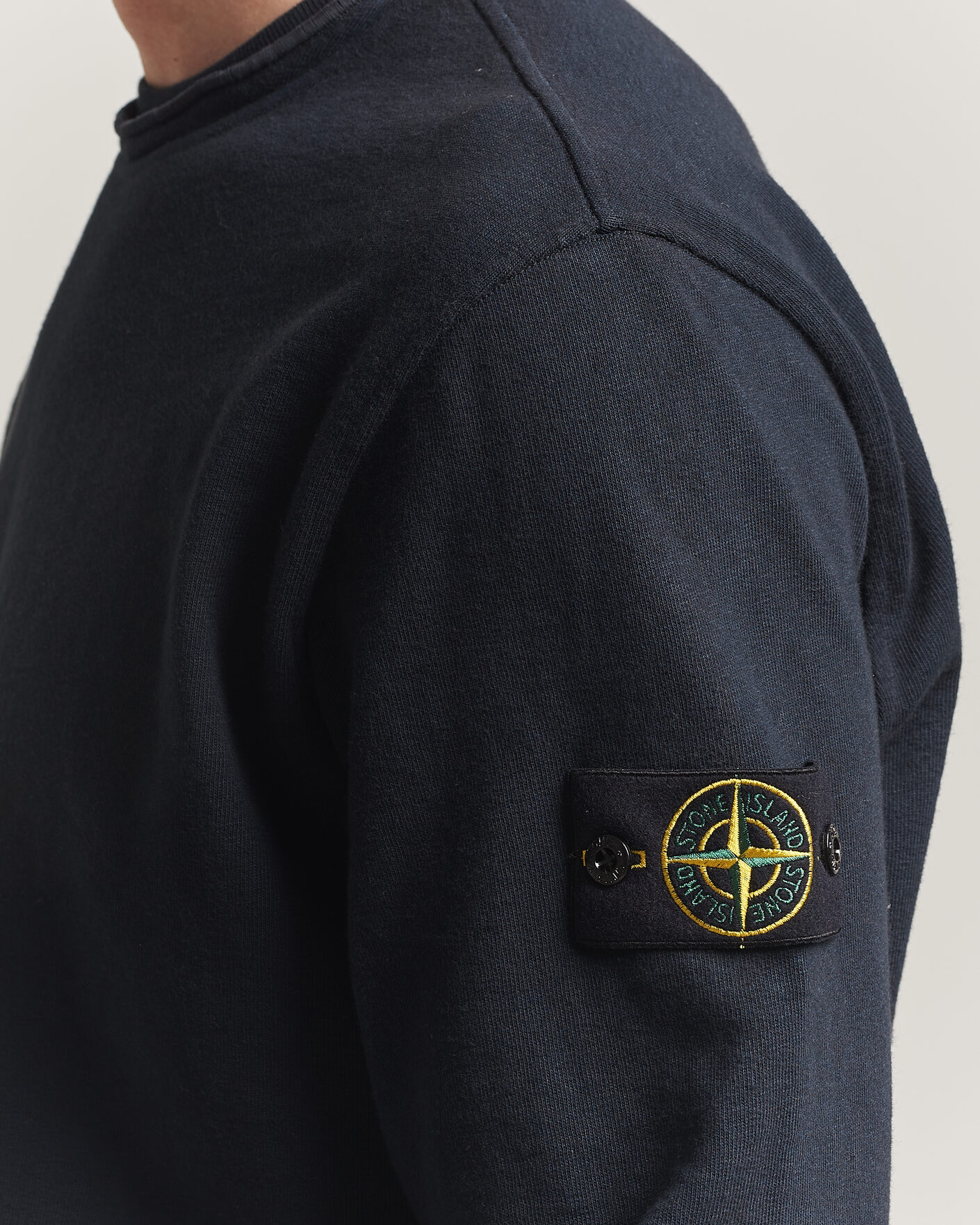 Herre | Trøjer | Stone Island | Old Dyed Cotton Sweatshirt Navy