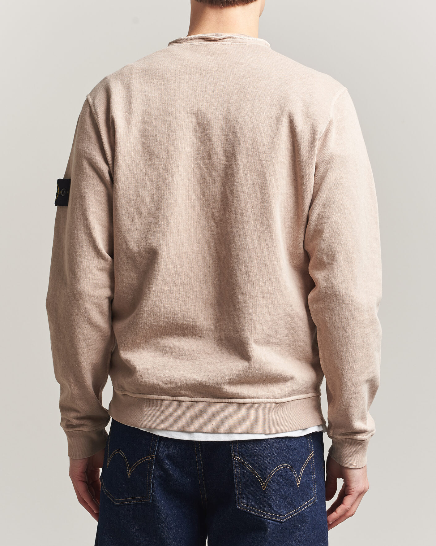 Herre | Trøjer | Stone Island | Old Dyed Cotton Sweatshirt Desert
