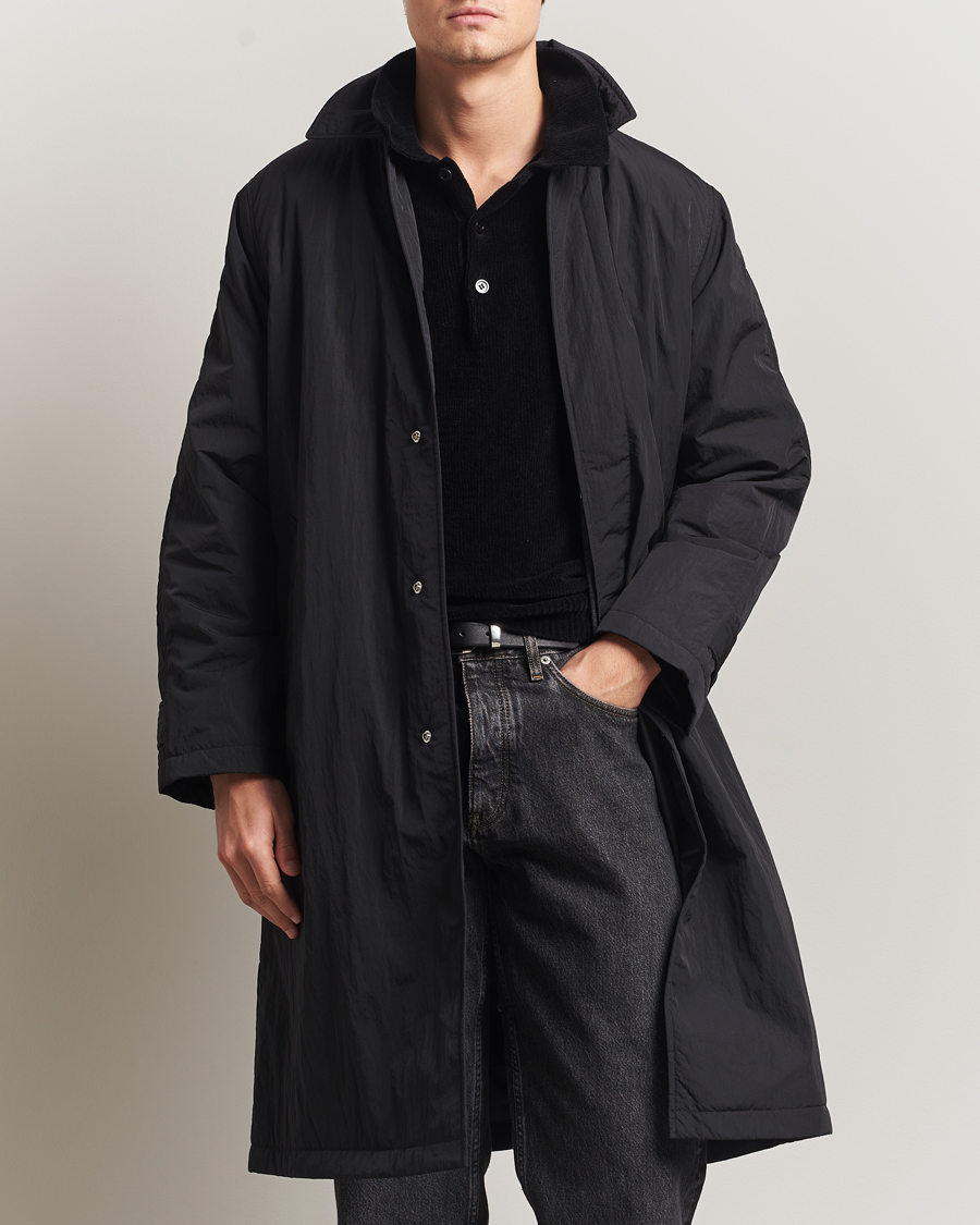 Herre | Jakker | Sunflower | Relaxed Nylon Coat Black