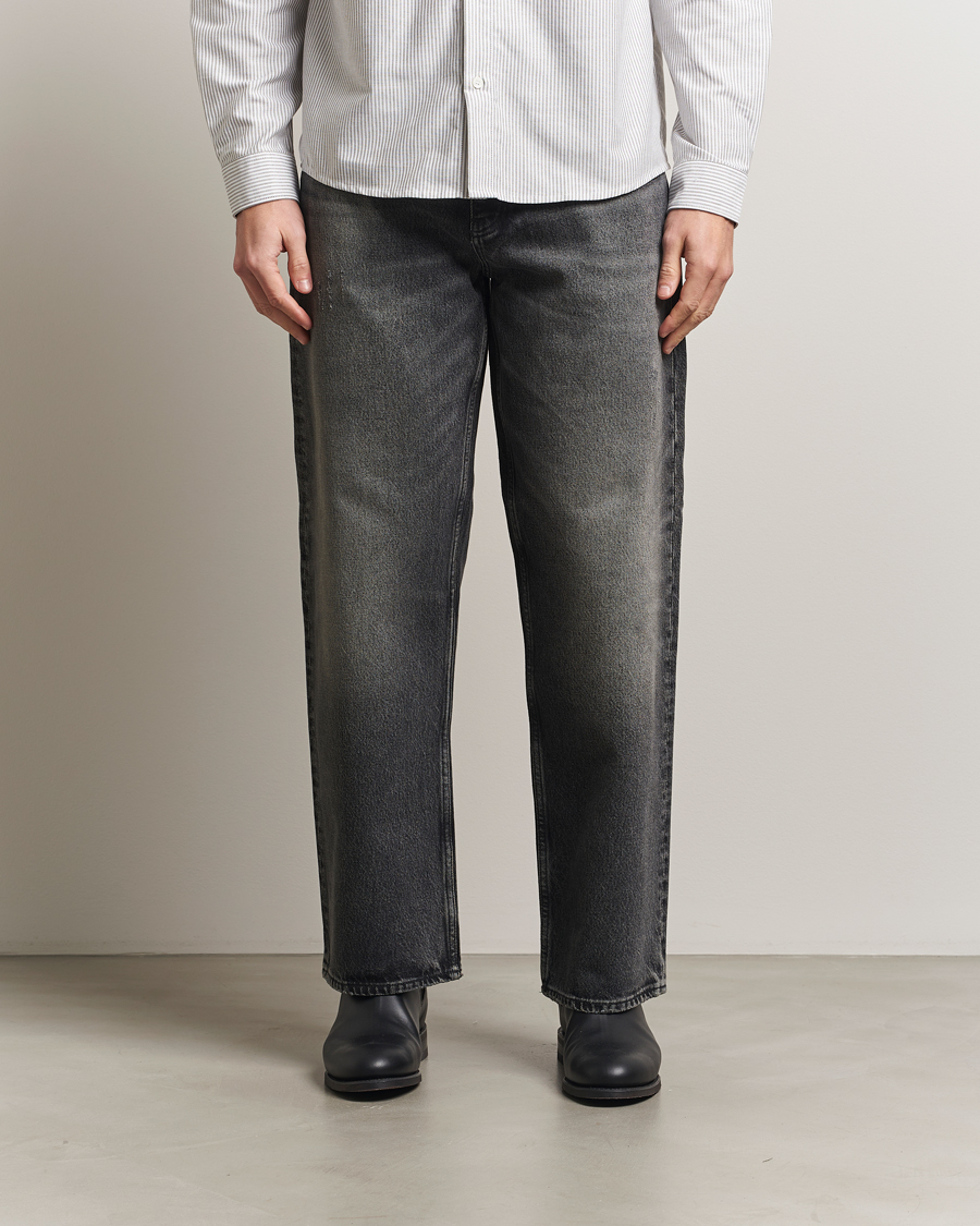 Herre | Jeans | Sunflower | Loose Jeans New Black Worn