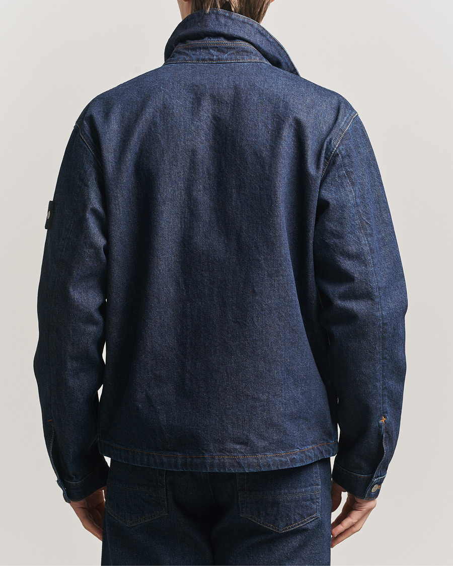 Herre | Jakker | Stone Island | Denim Jacket Blue Rinse
