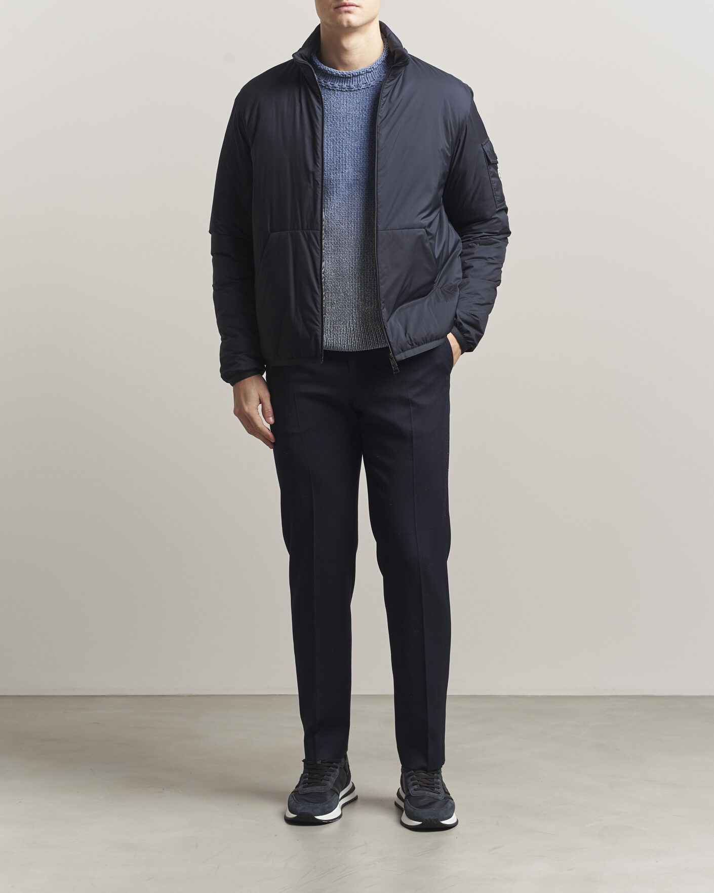 Herre | Jakker | Moncler | Breezes Jacket Navy