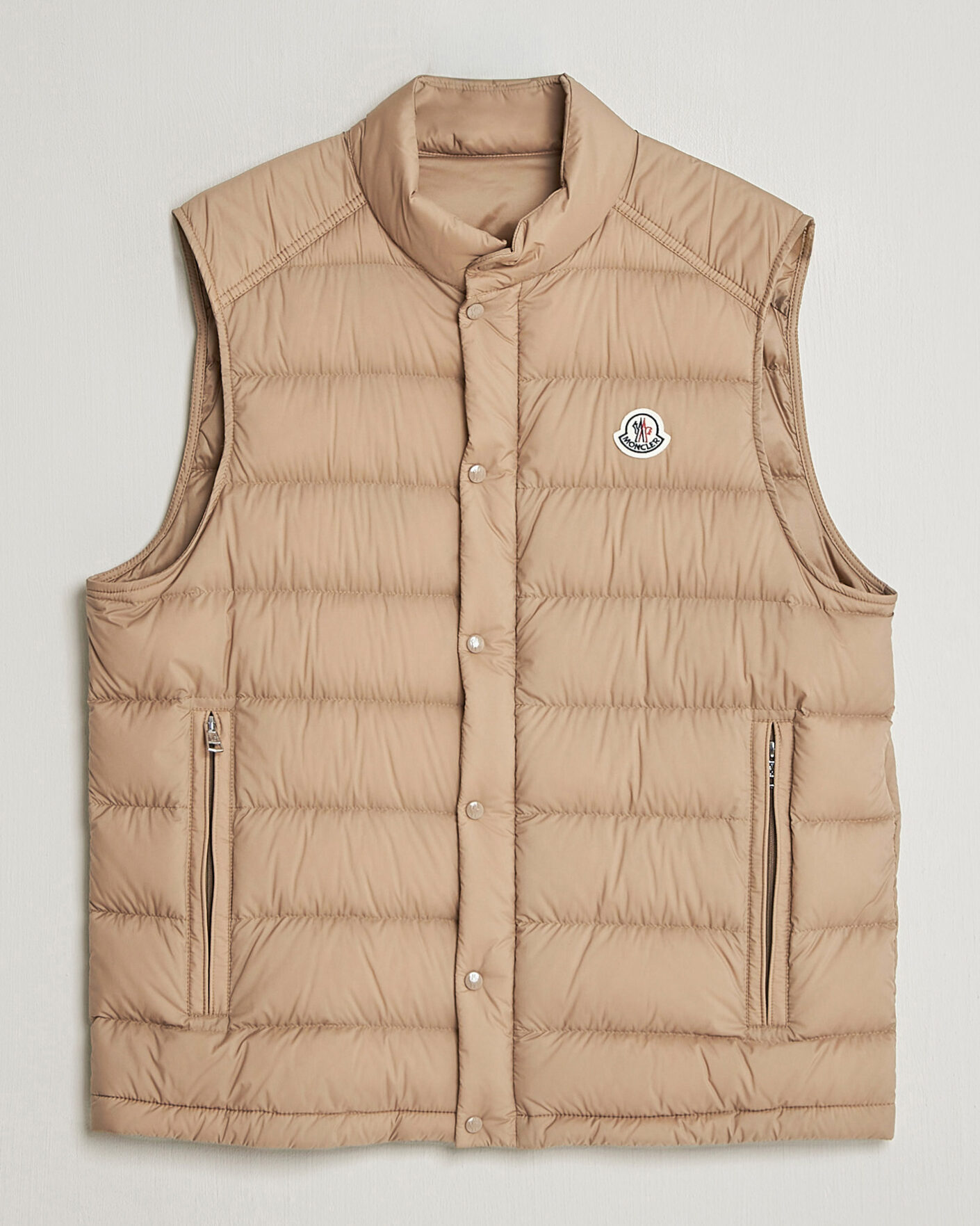 Herre | Veste | Moncler | Barthe Down Vest Tan