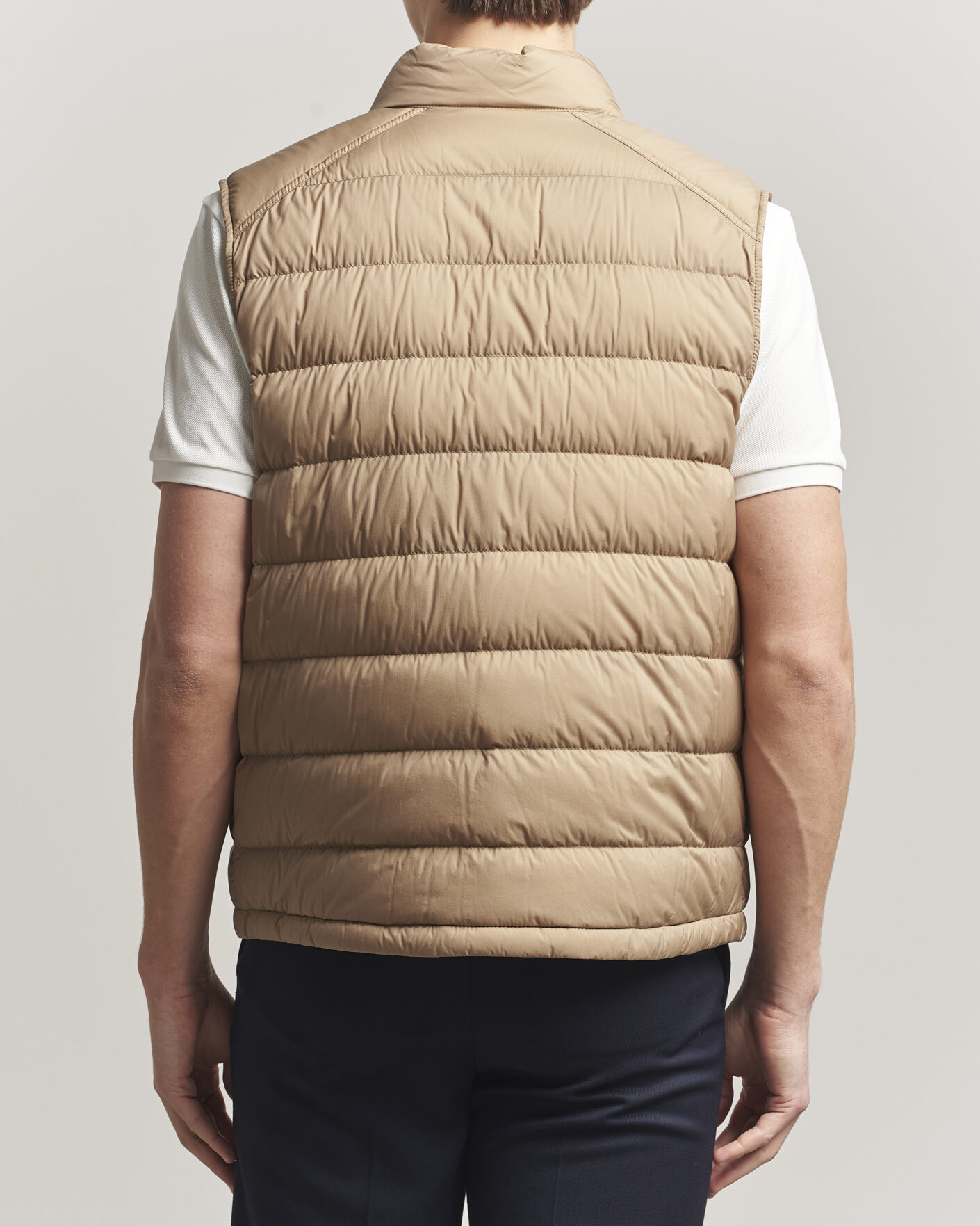 Herre | Veste | Moncler | Barthe Down Vest Tan