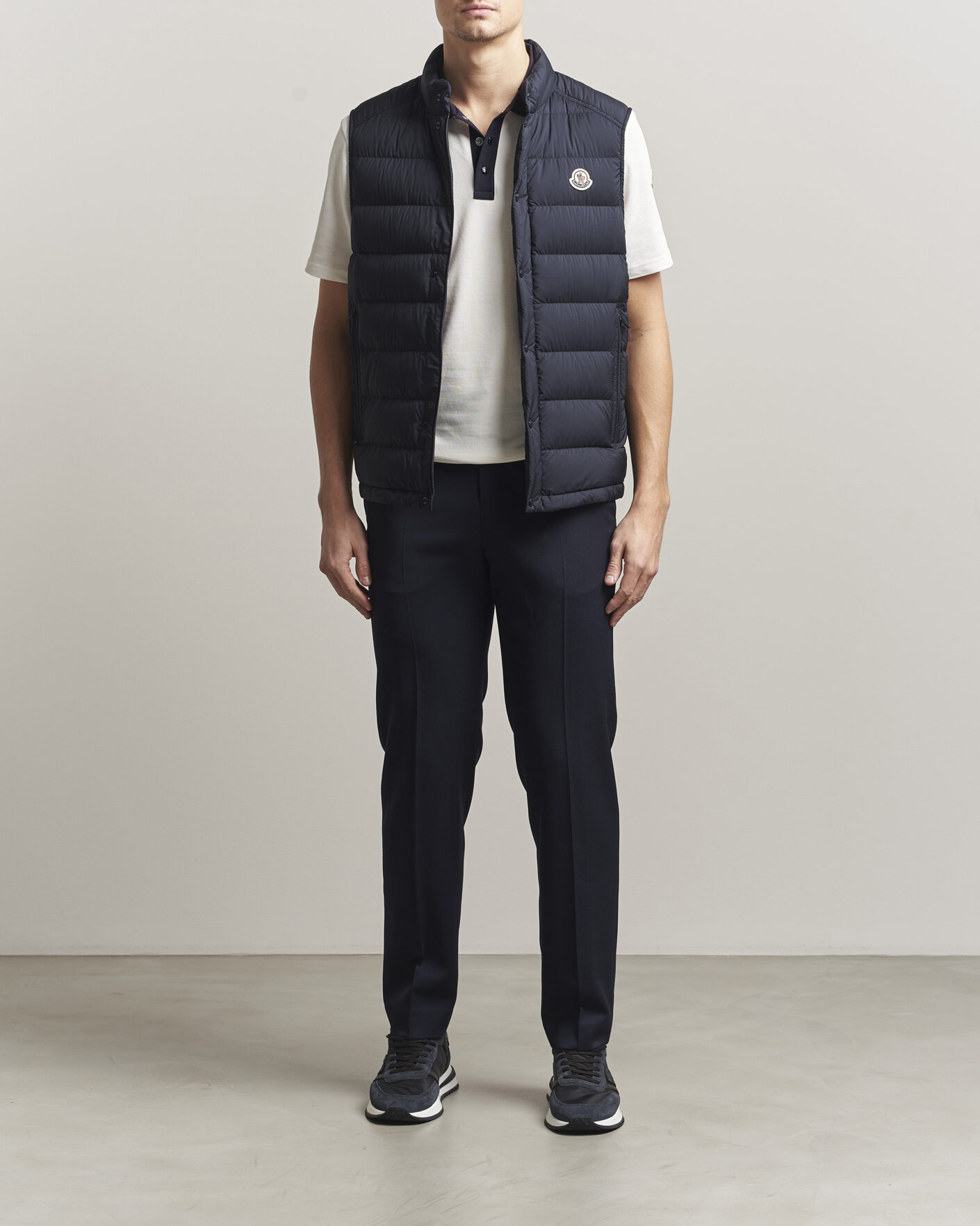Herre | Veste | Moncler | Barthe Down Vest Navy