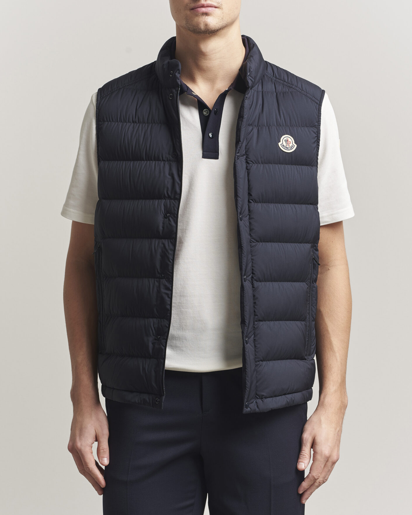 Herre | Veste | Moncler | Barthe Down Vest Navy