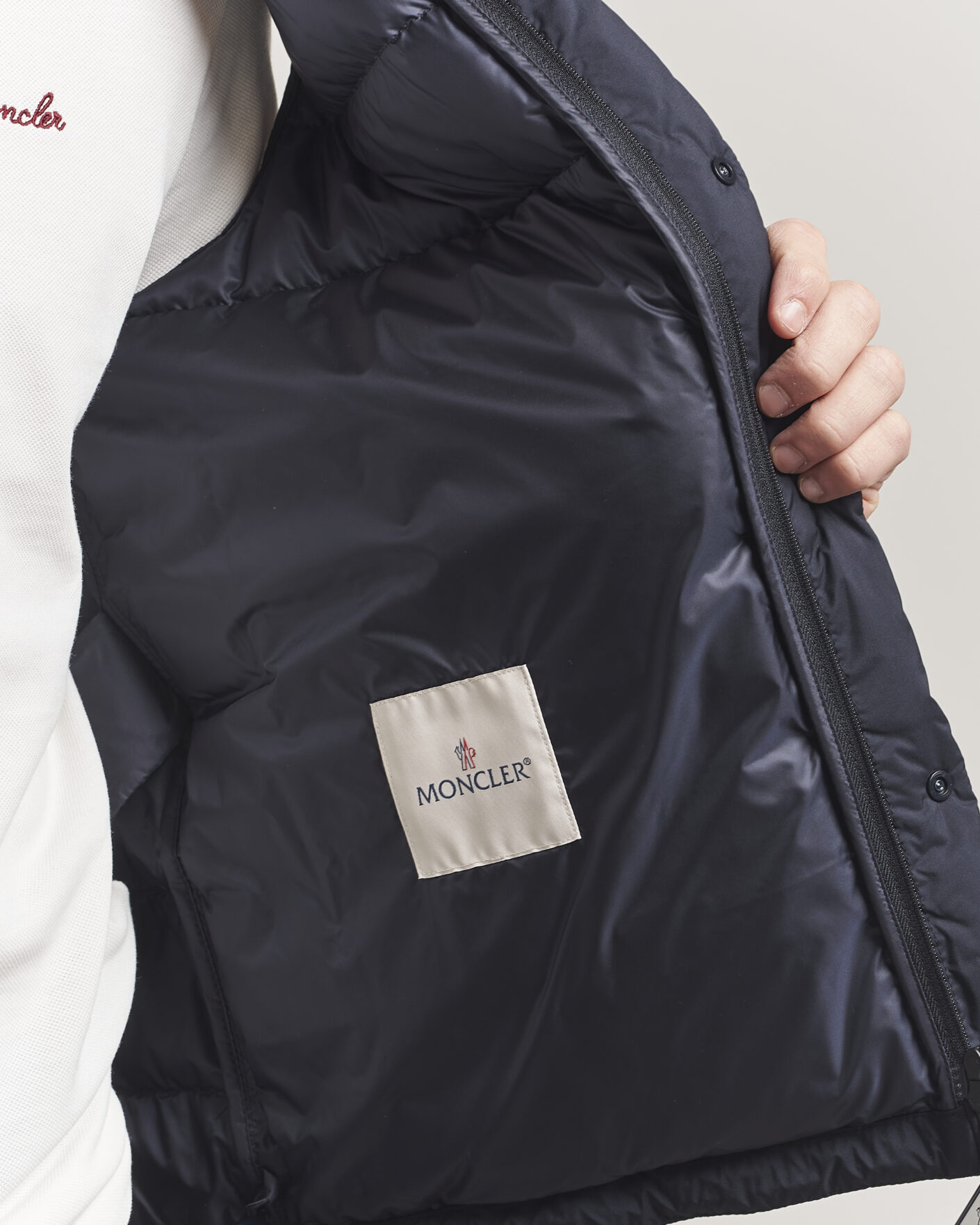 Herre | Veste | Moncler | Barthe Down Vest Navy