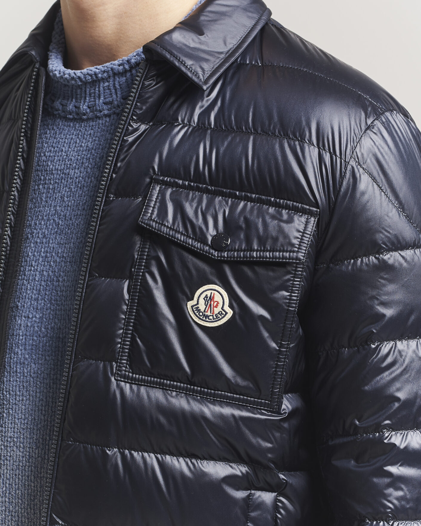 Herre | Jakker | Moncler | Mourillon Shirt Jacket Navy