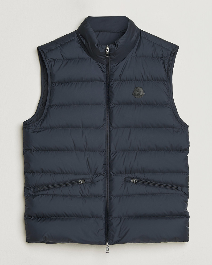 Herre | Veste | Moncler | Lechtal Down Vest Navy