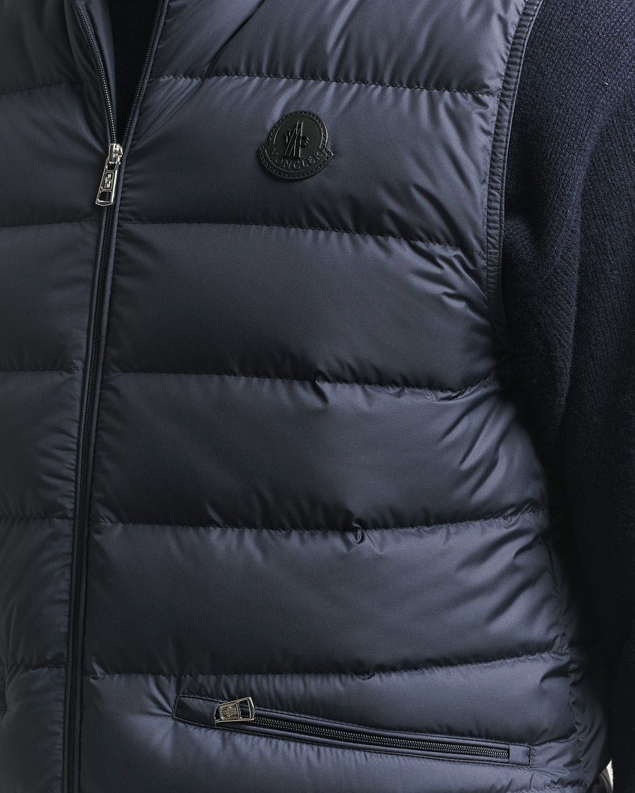 Herre | Veste | Moncler | Lechtal Down Vest Navy