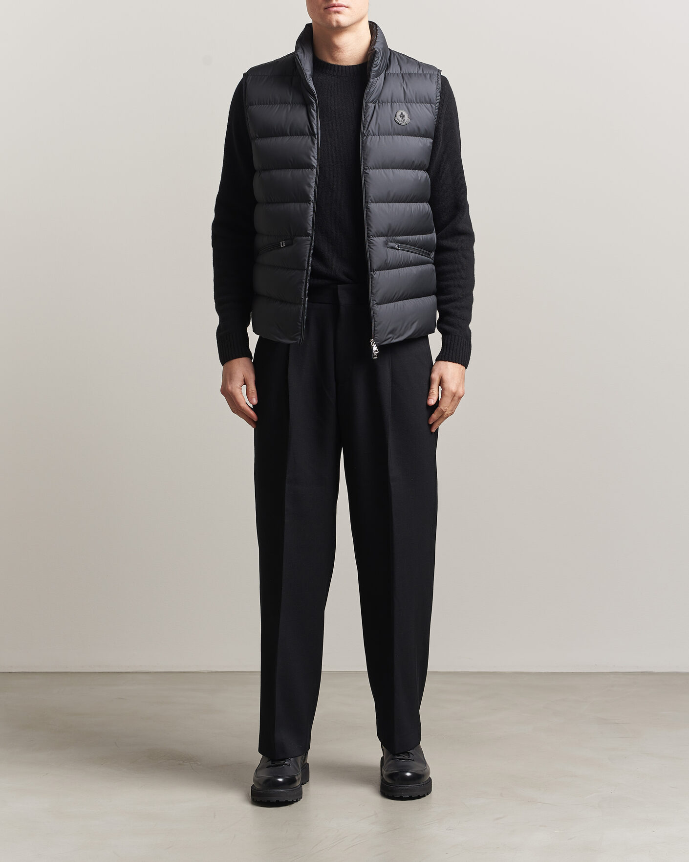 Herre | Veste | Moncler | Lechtal Down Vest Black