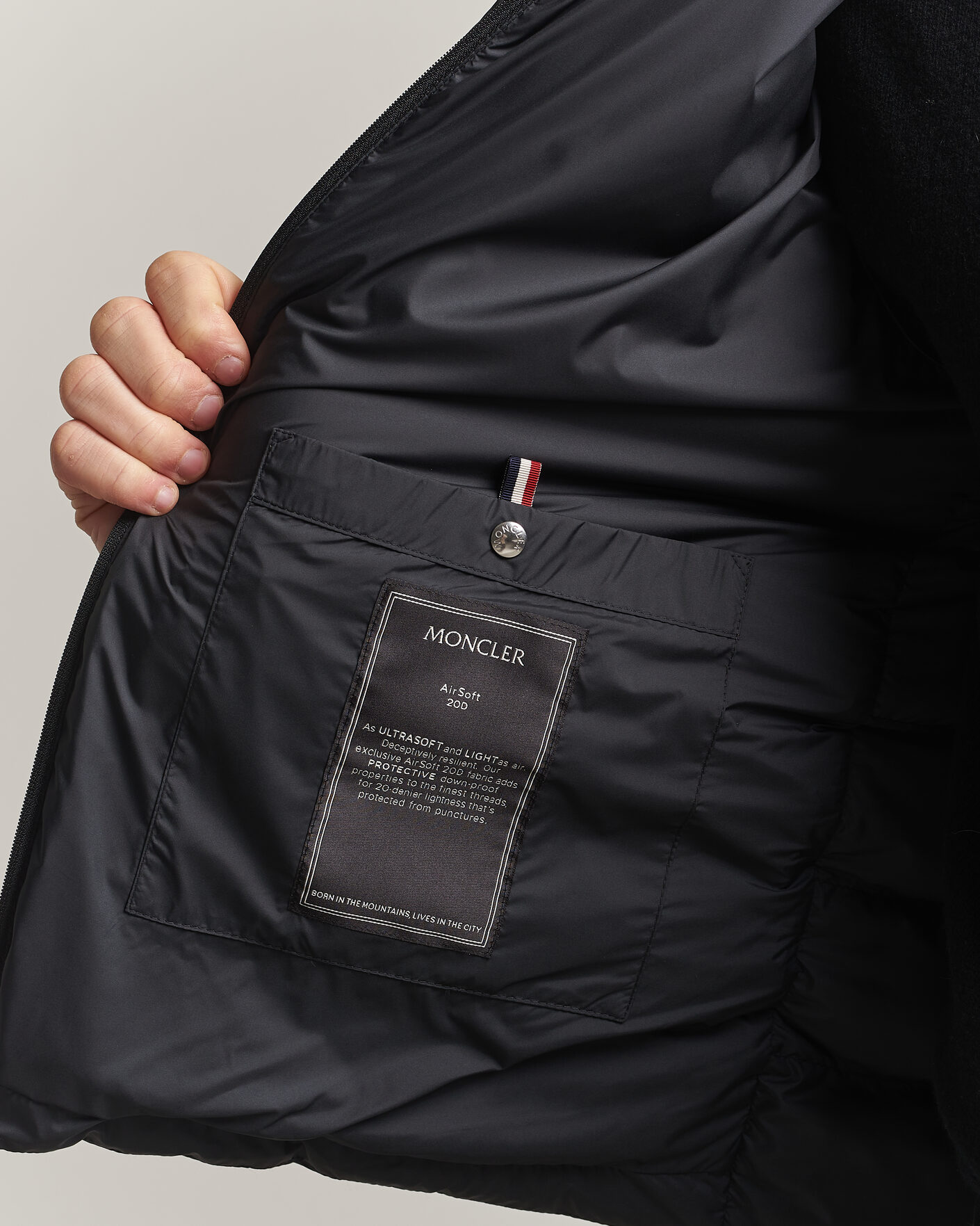 Herre | Veste | Moncler | Lechtal Down Vest Black