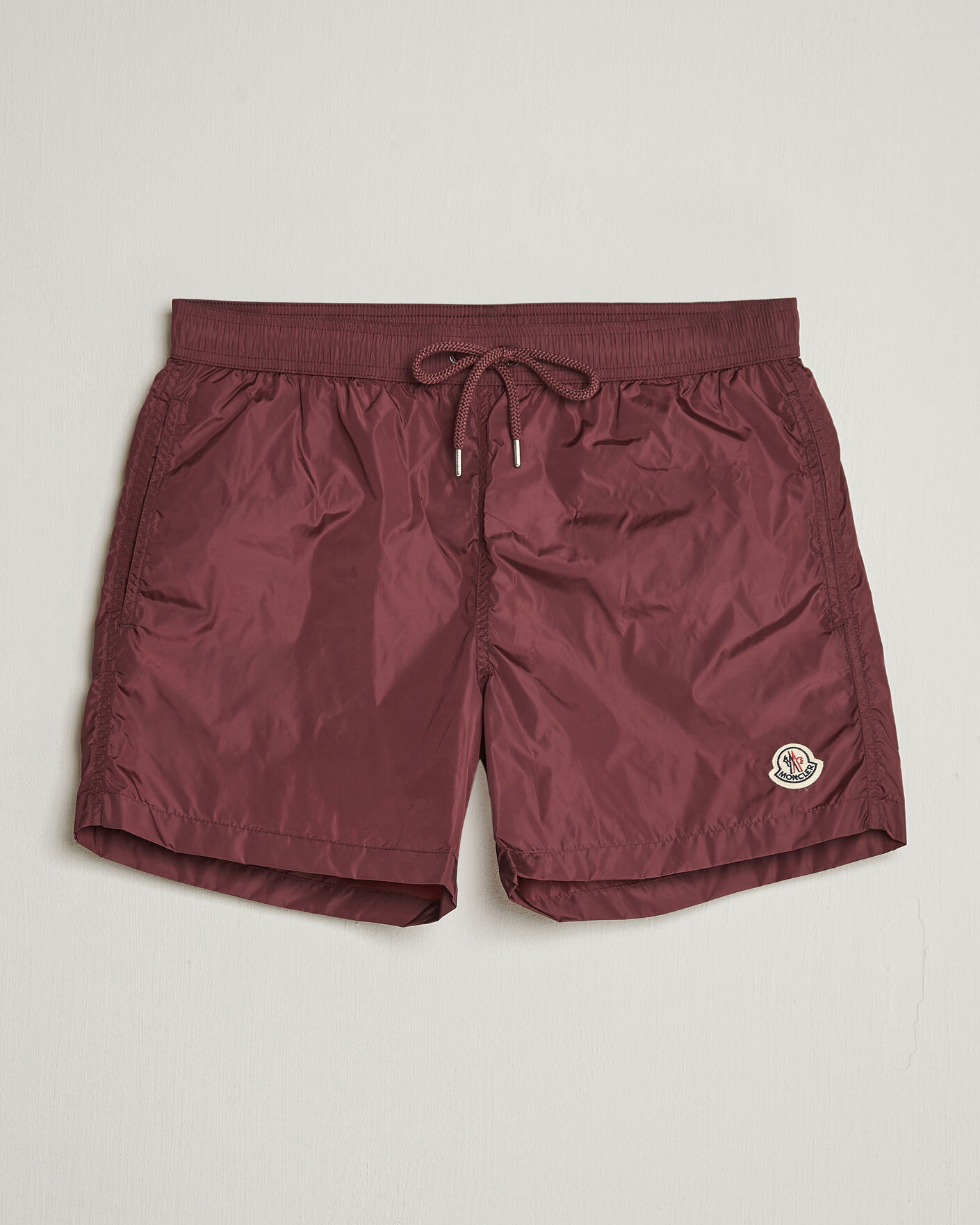 Herre | Badebukser | Moncler | Nylon Swim Shorts Burgundy